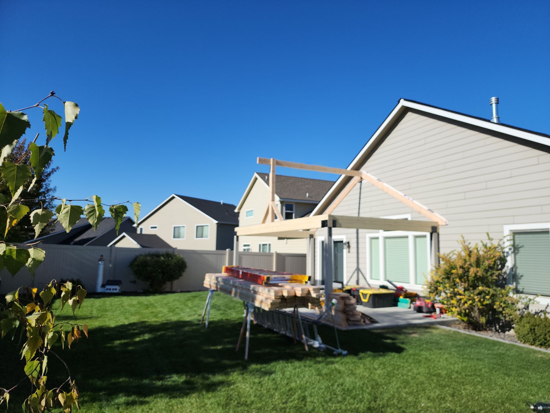 Customer requested Porch Cover by Painter1 Inland Northwest