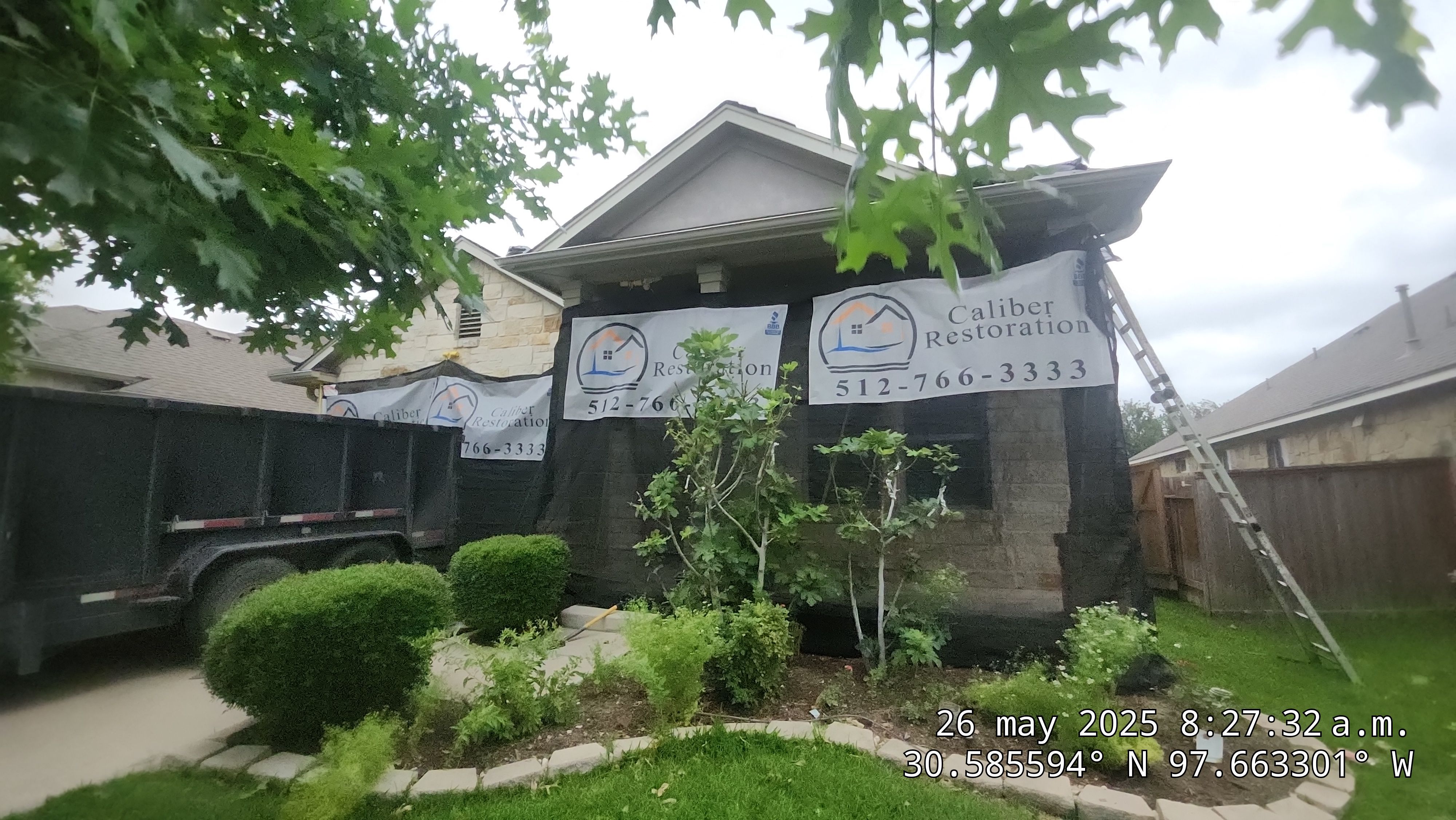Residential Roofing Replacement and Gutter Restoration in Georgetown by Caliber Restoration LLC