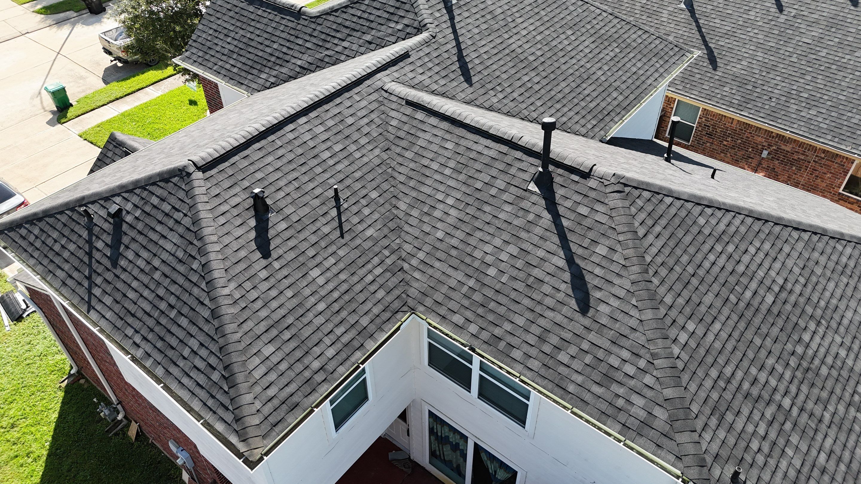 Residential Roofing Installation using IKO Dynasty by Core Four Roofing