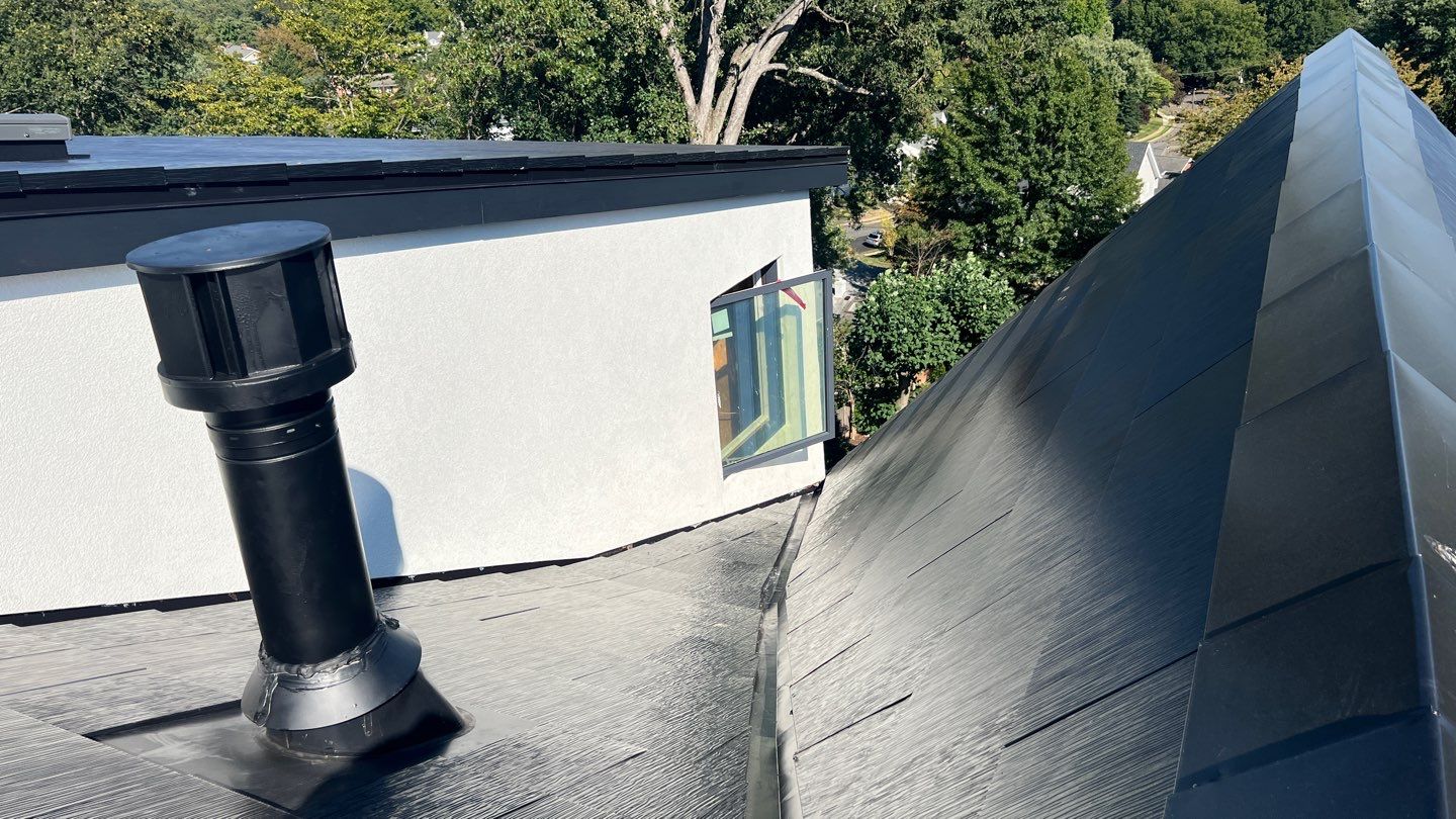 Tesla Solar Roof near Washington, D.C. by American Home Contractors