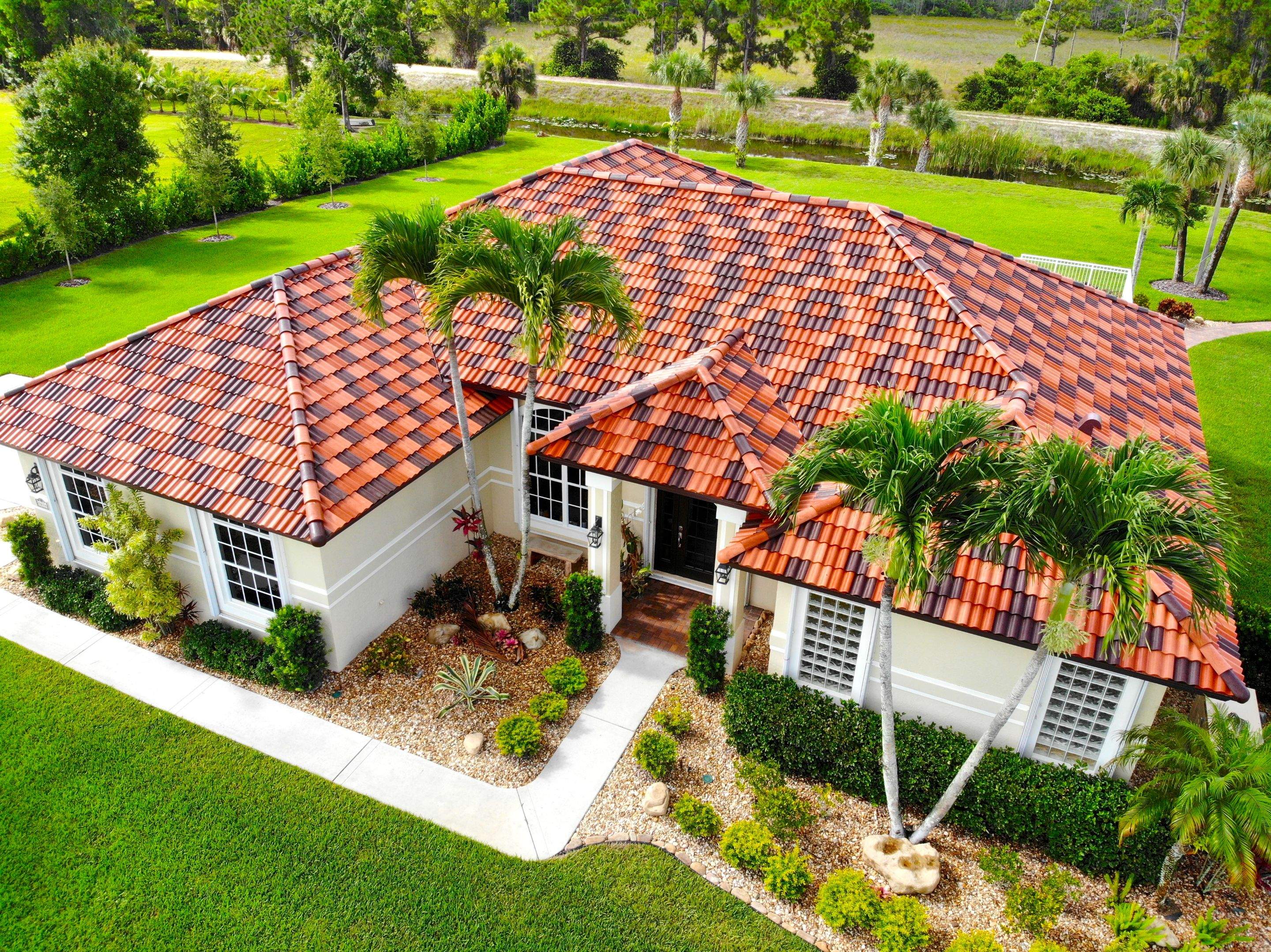 Residential Roofing Installation using Brava Spanish Tile in West Palm Beach by International Roofing