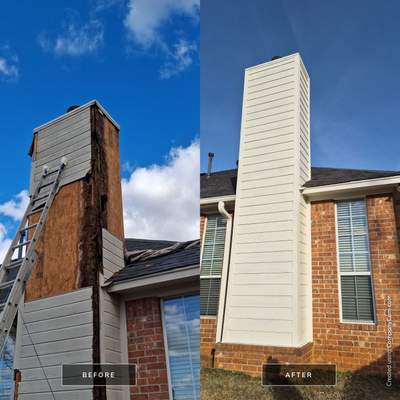 Exterior Painting & Chimney Restoration in Tyler, TX