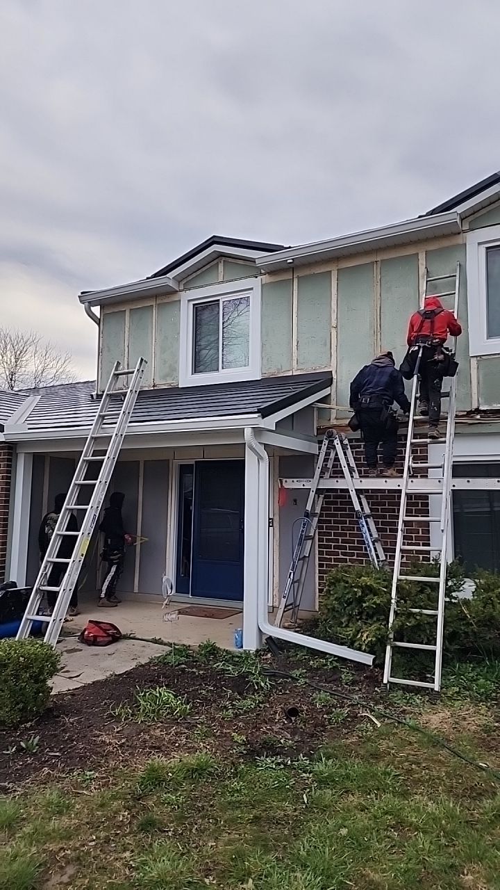 Full Exterior Home Transformation – Metal Slate Roof in Fort Wayne, IN by 4Ever Metal Roofing