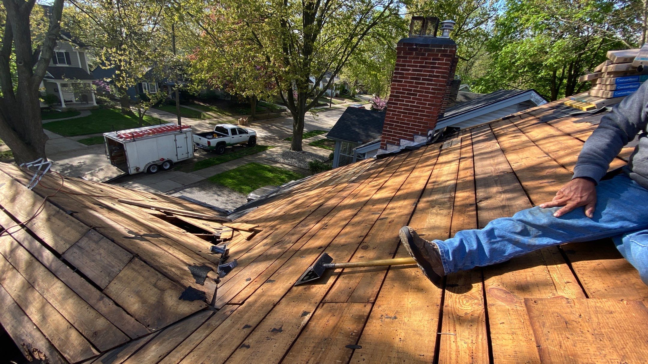 Roof Replacement using CertainTeed Landmark by 180 Contractors