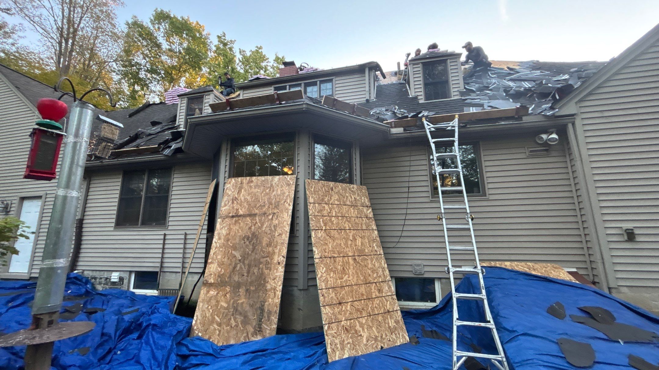 Roof Replacement using Owens Corning Driftwood by 180 Contractors