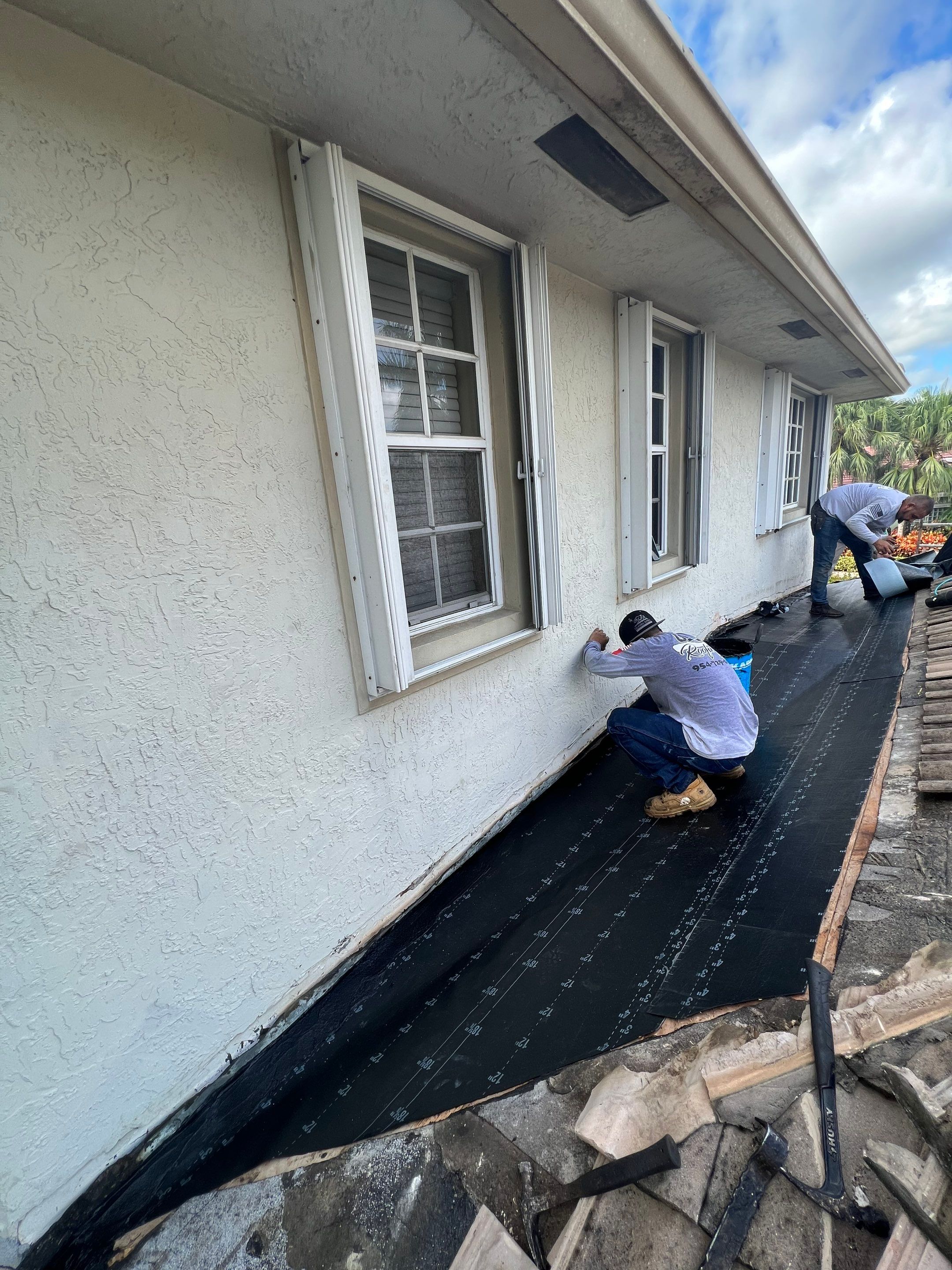 SW 26th St., Davie, FL by G&J Roofing 