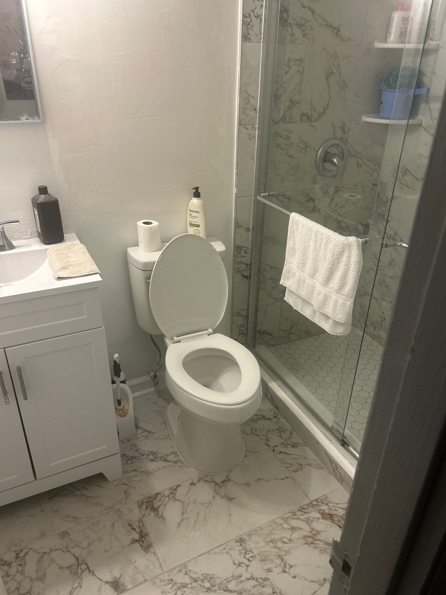 Dual Bathroom Makeover by urban green energy llc
