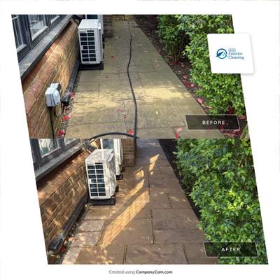 Patio and Pagola clean