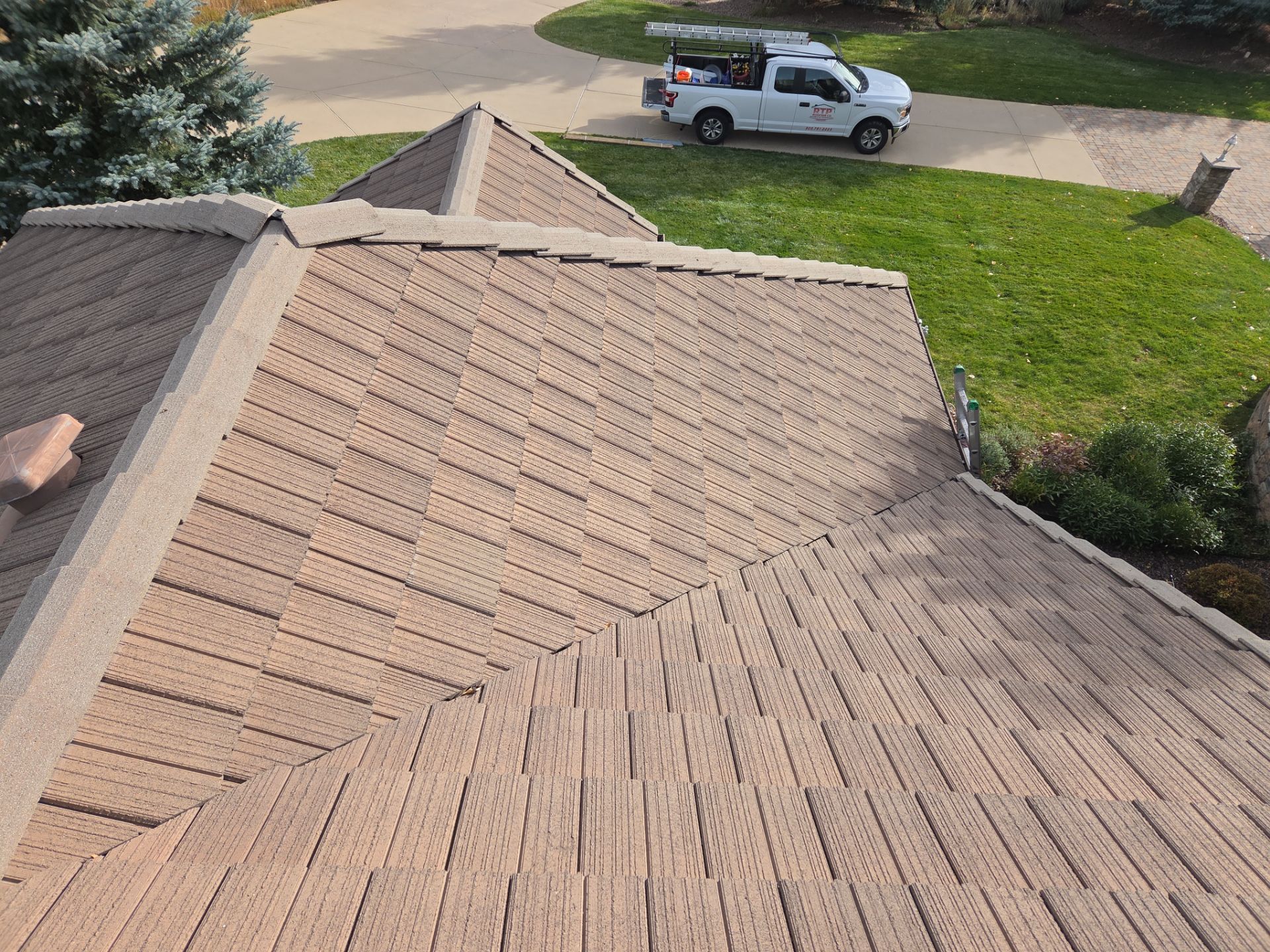 Tile Roof Maintenance by RTP Roofing Company