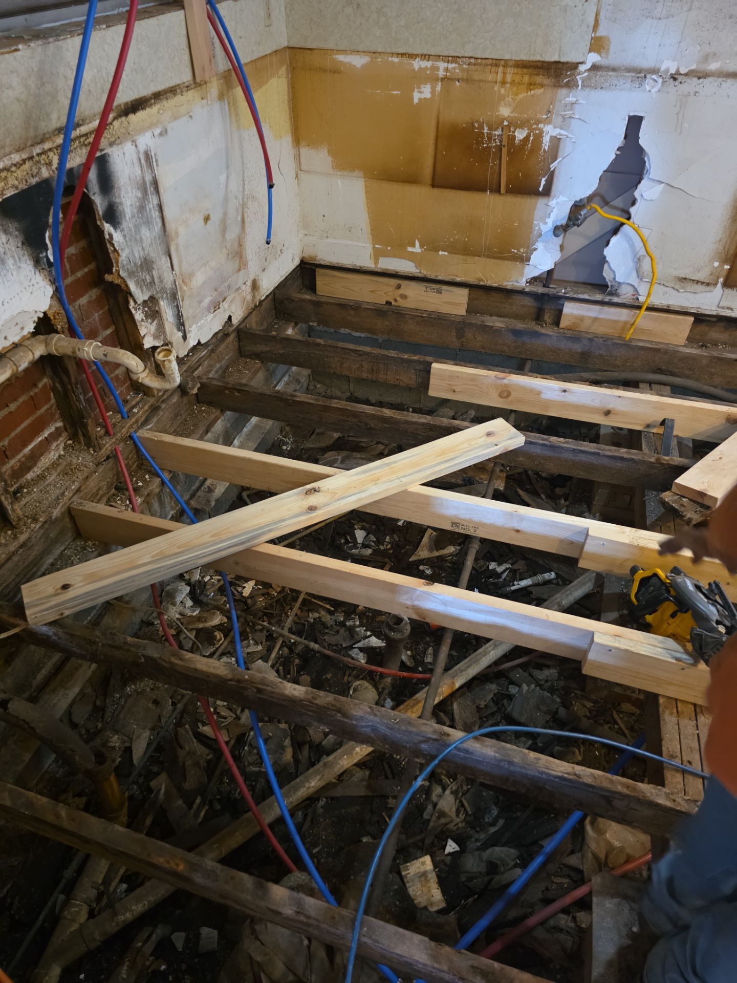 Restoration of an abandoned home - Project in Midland, TX by Harden Enterprise Services LLC