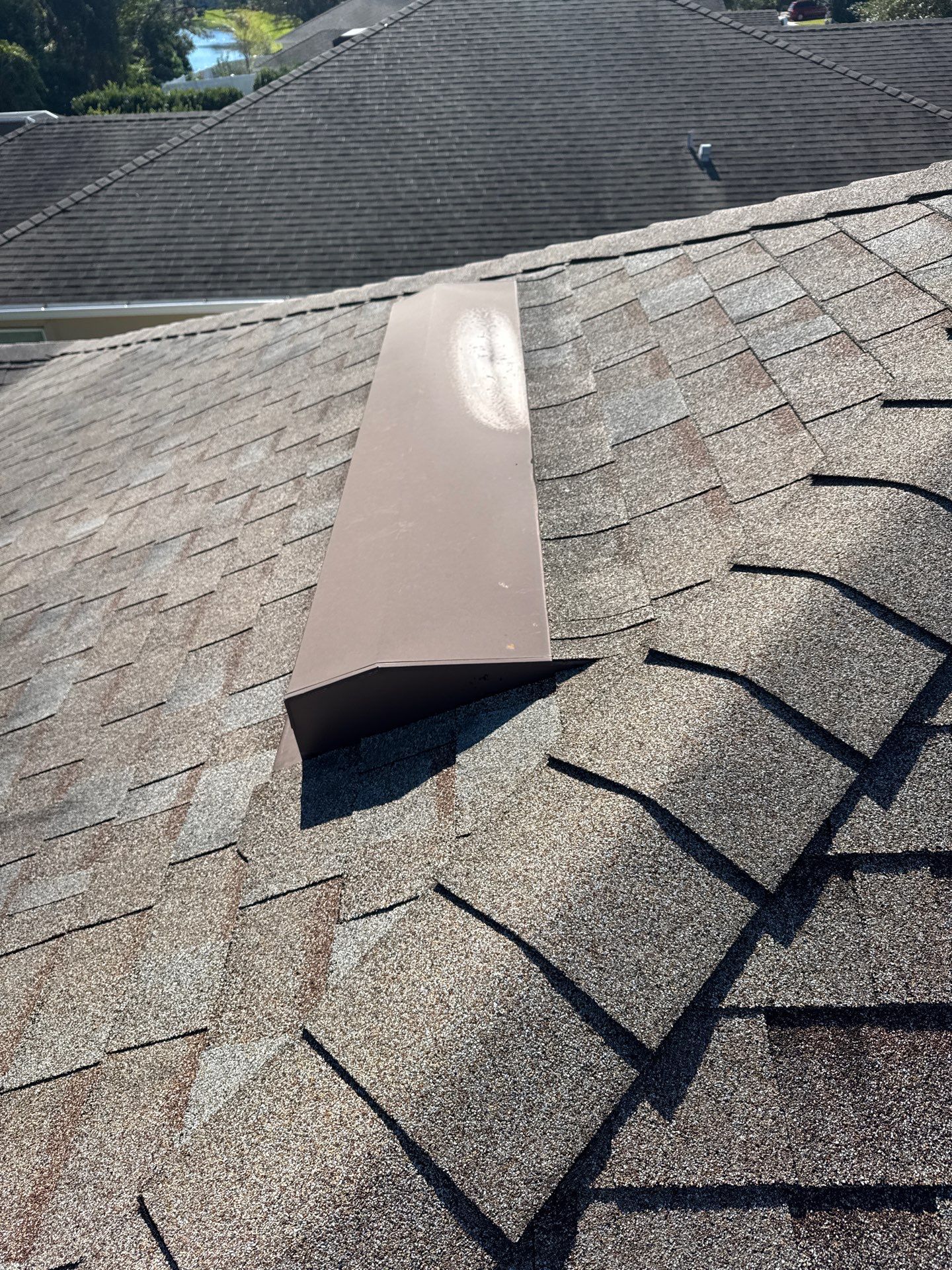 Complete Residential Roof Replacement in Port Orange Featuring Burnt Hickory Shingles by Pinnacle Roofing Group