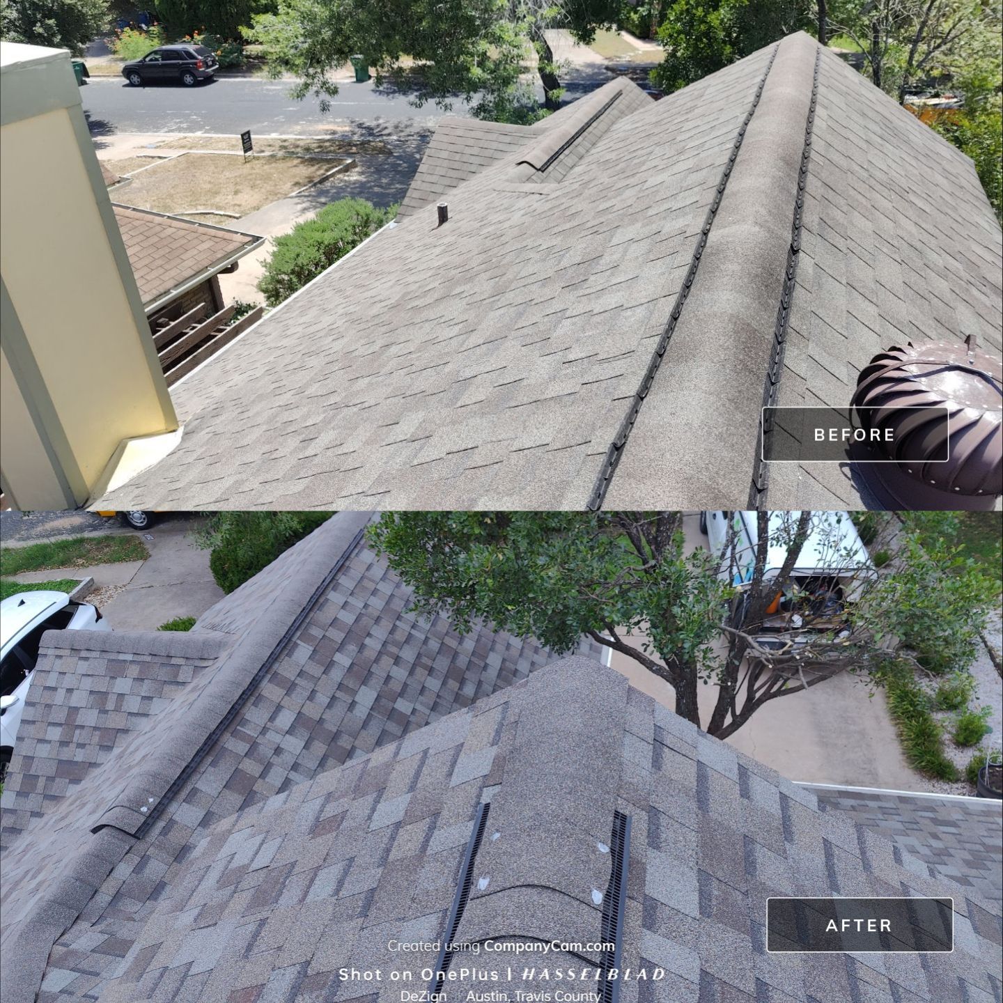 Residential Roofing Installation using Owens Corning Duration TruDef Driftwood by DeZign Roofing & Exteriors