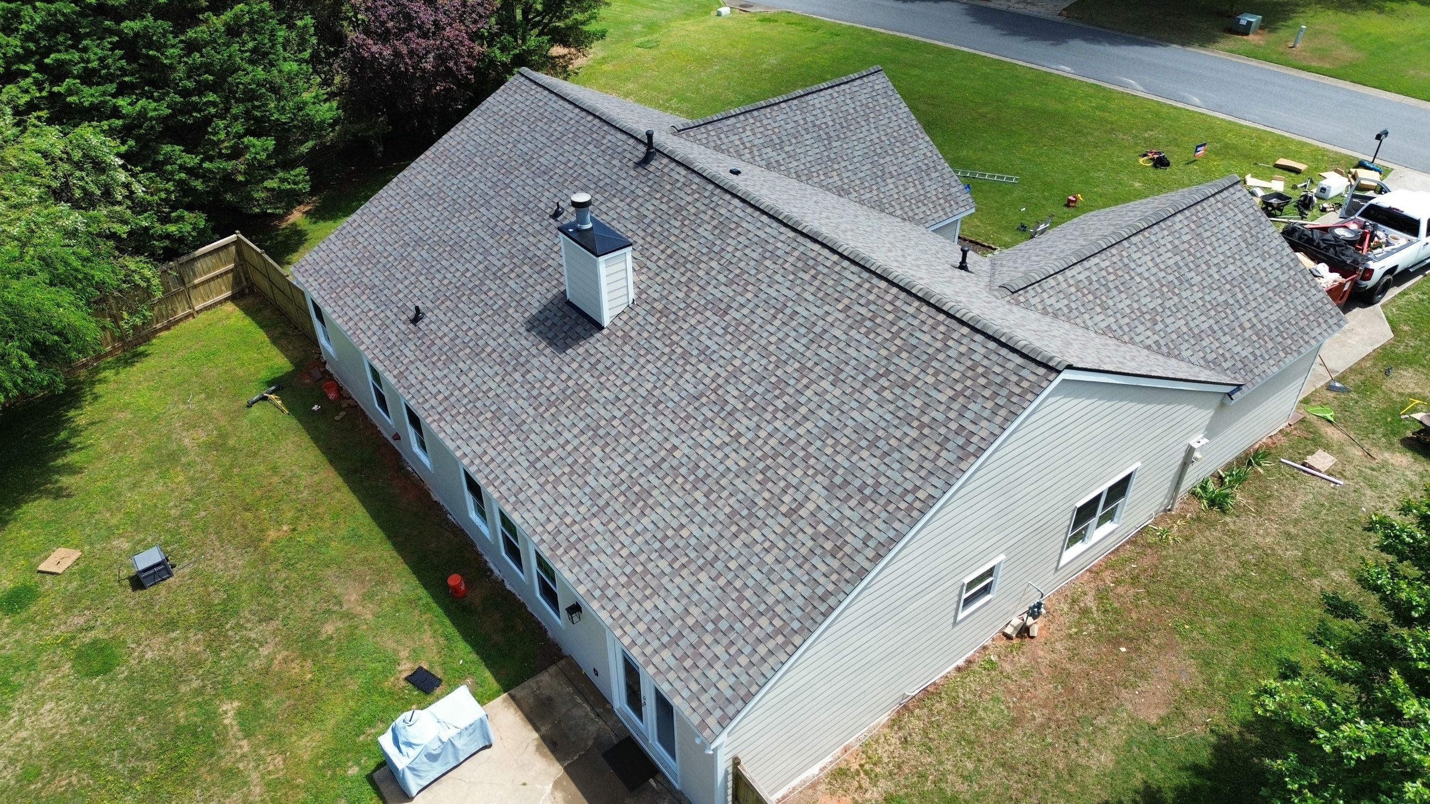 Cumming, GA Roof Replacement CertainTeed Landmark Pro Max Def Weathered Wood by Reset Roofing