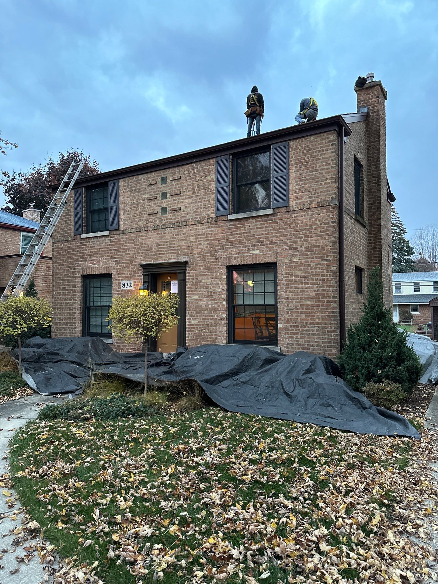 Residential Roofing Installation using Owens Corning  by Perfect Exteriors Inc. 