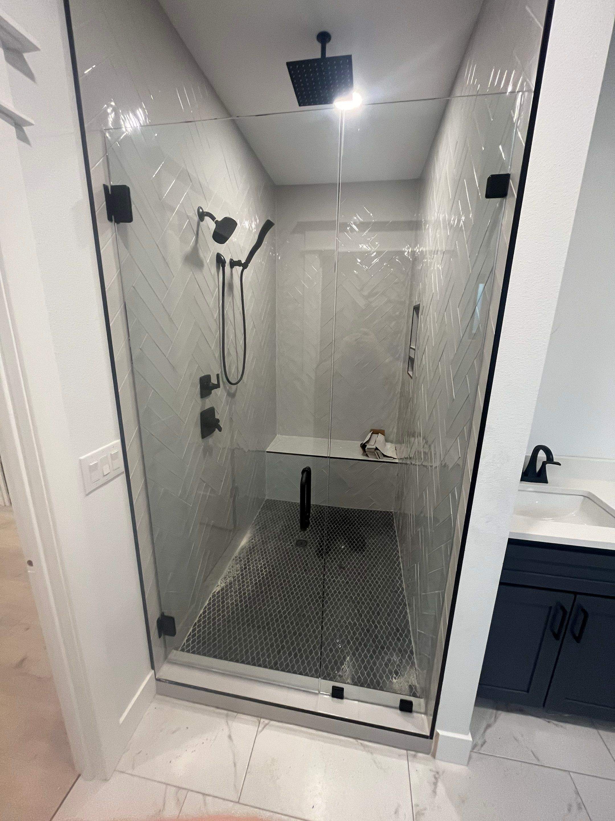 Shower Pictures by Custom Glass Service