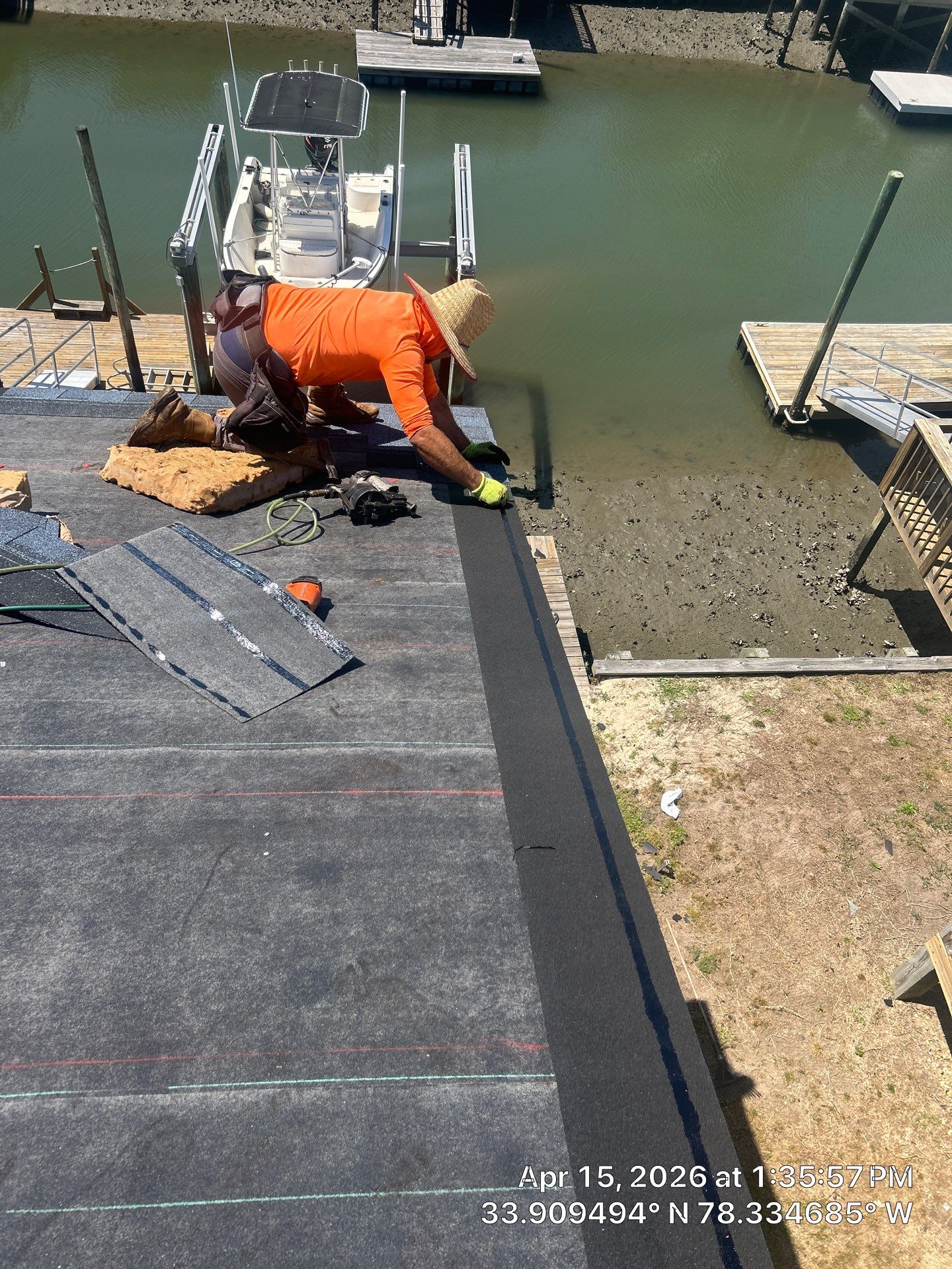 2 Roof Replacements in Progress | Holden Beach Local Roofers by RGR Construction and Roofing, LLC