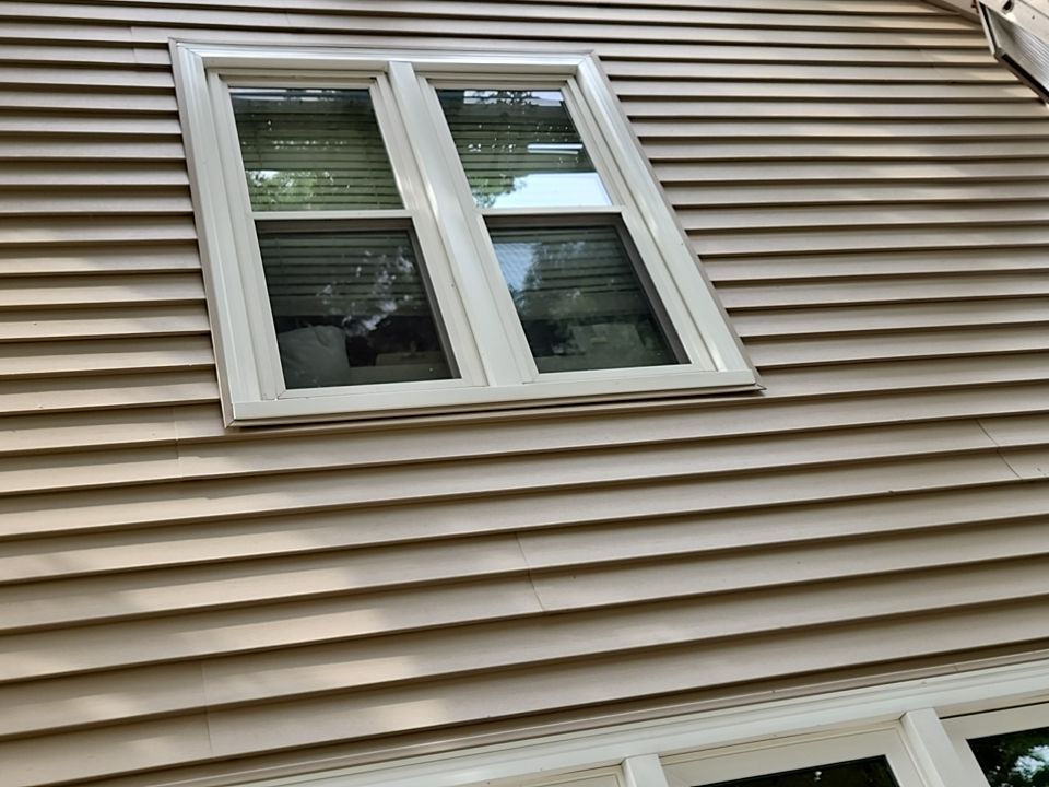 All New Craneboard D7 siding and New prefinished front door   by EEC  Windows, Siding & Roofing 