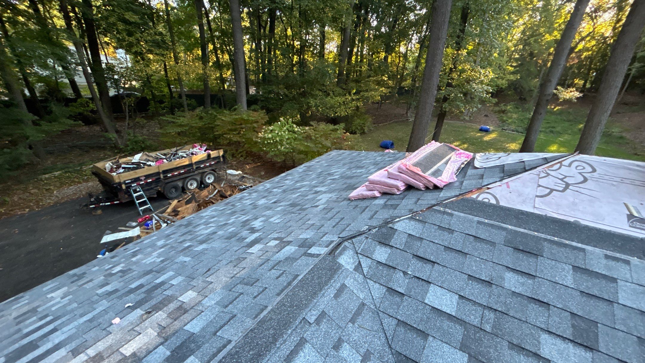 Roof Replacement using Owens Corning Slatestone Gray by 180 Contractors