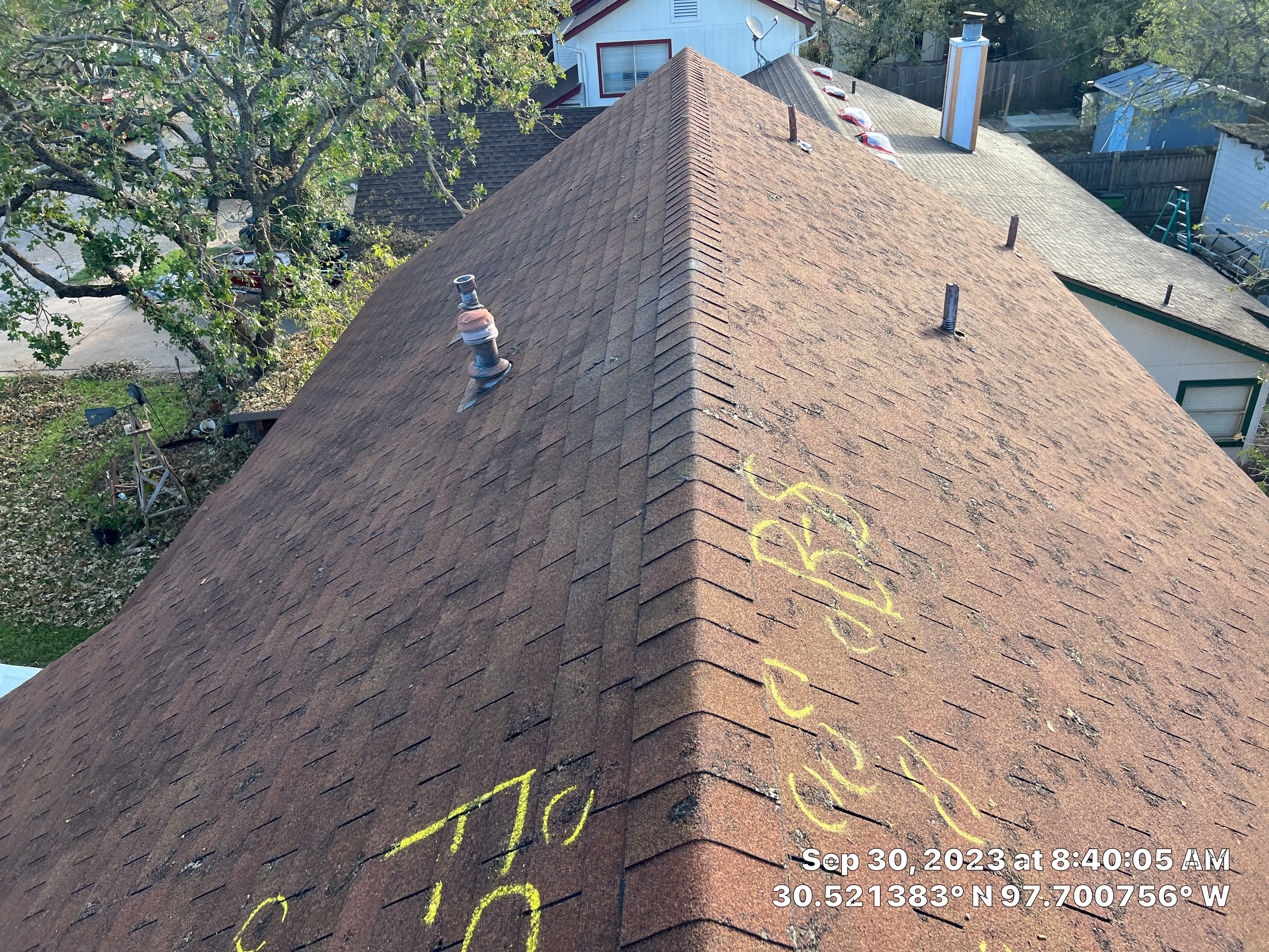 Architectural Shingle Roof Replacement and Underlayment Installation in Round Rock by Caliber Restoration LLC