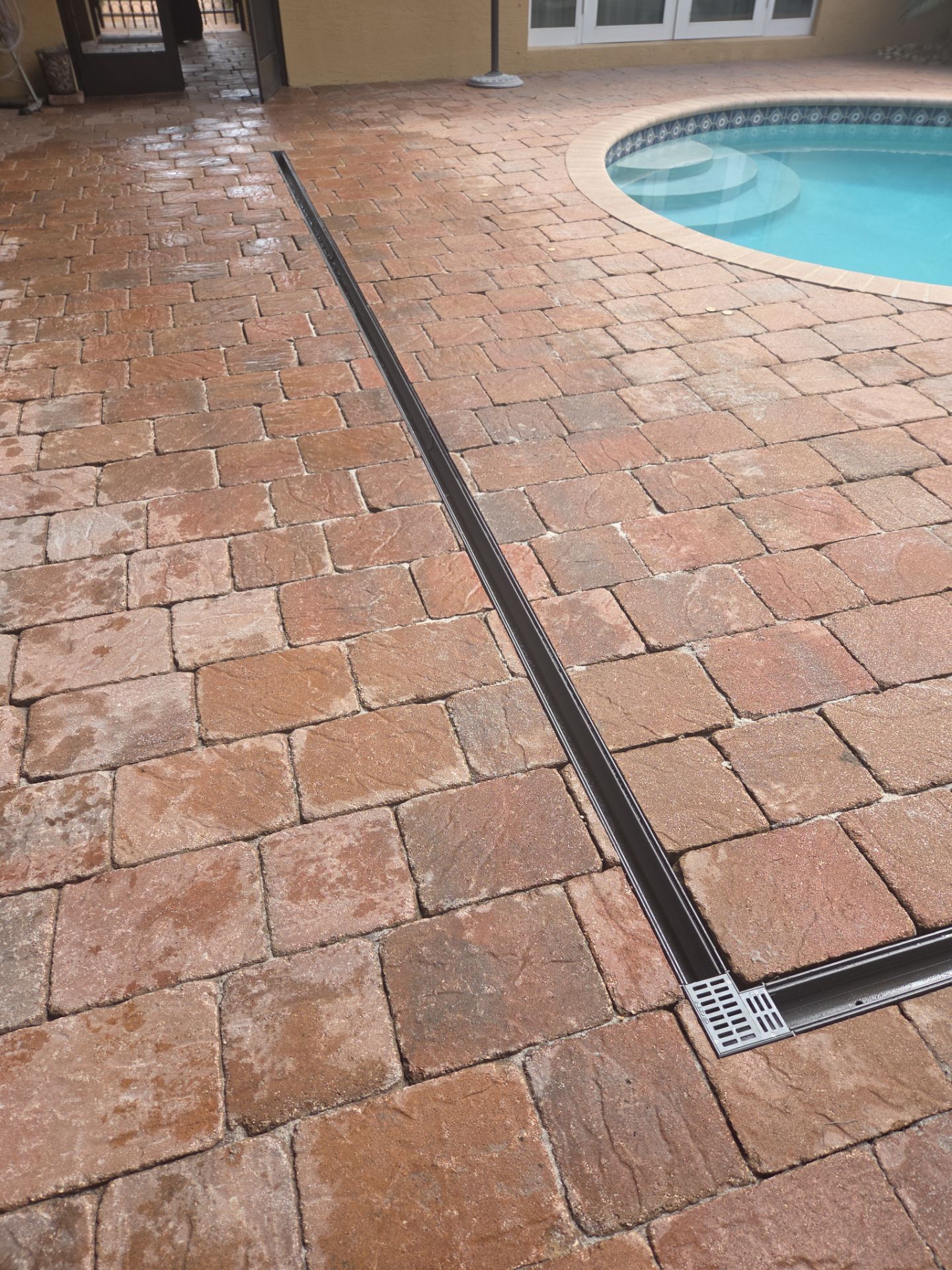 💧 Another Drainage Problem in Palm City... Solved. 💪 by Alpha Zeta Enterprises Inc