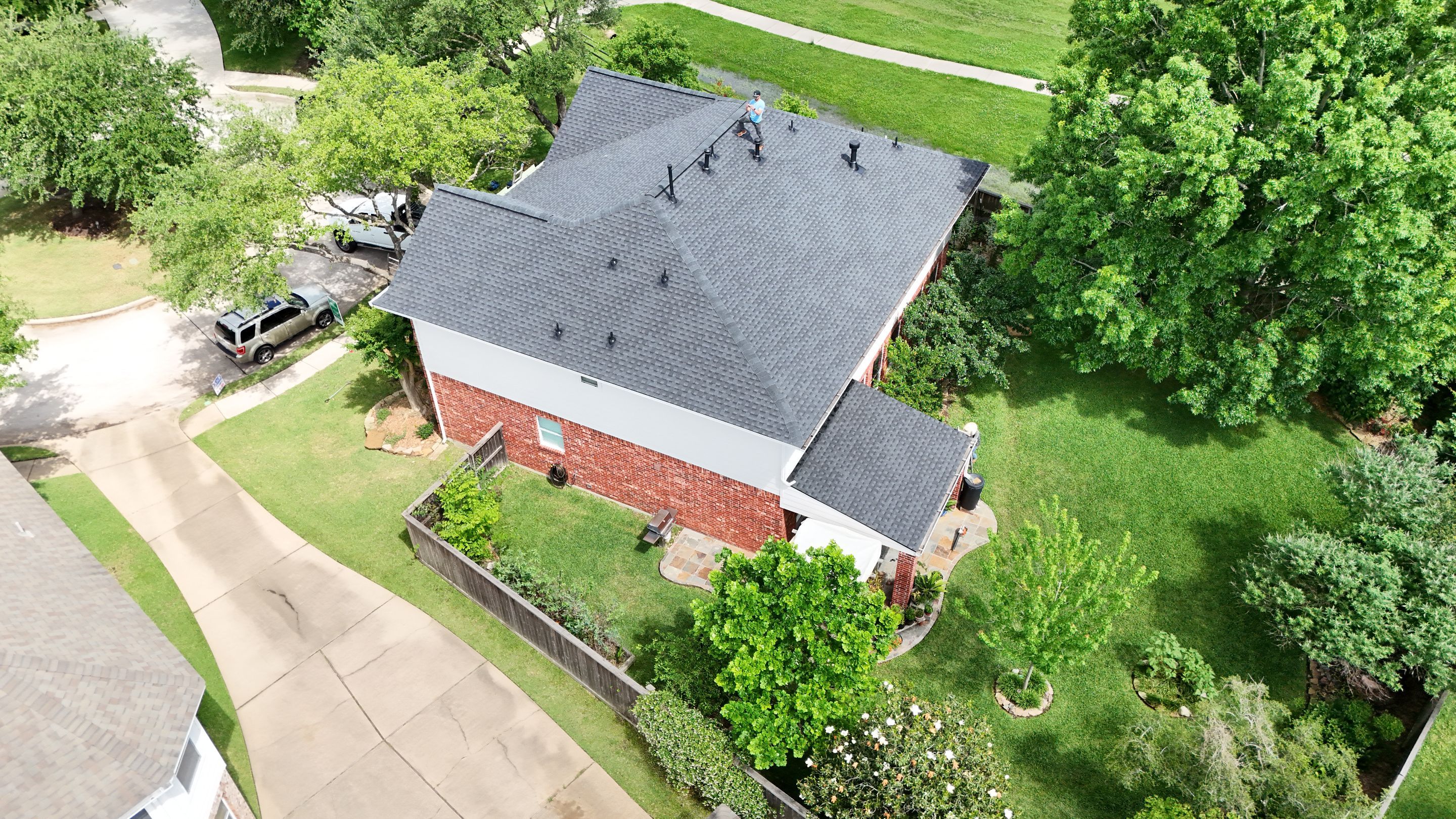 Project in Spring, Texas by Roof Top Innovations