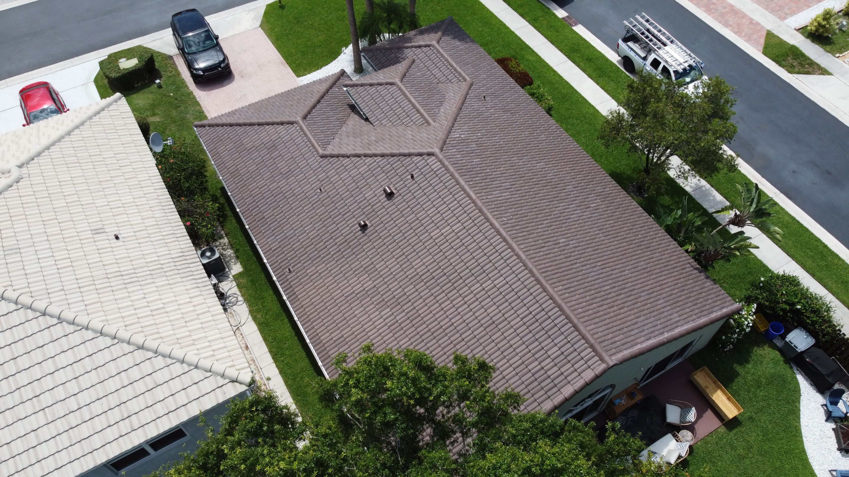 Residential Roofing Installation using Eagle Roofing Tile by BLUES BROTHERS ROOFING