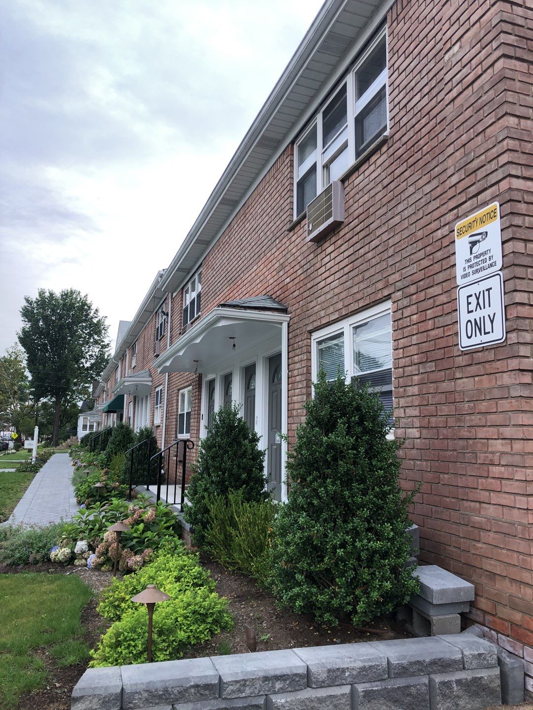 Multi-Unit Apartment Complex Exterior Brick Painting Project in Hackensack by Spectrum Painting, LLC