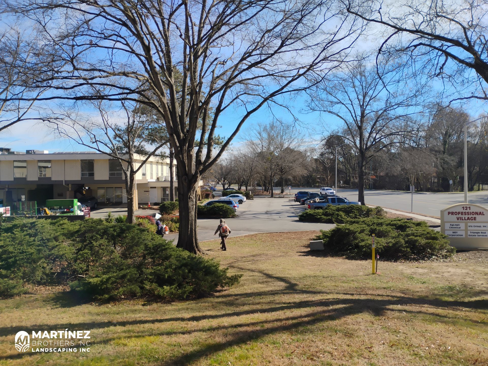 Commercial cleanup services in Chapel Hill by Martinez Brother’s Nc Landscaping Inc