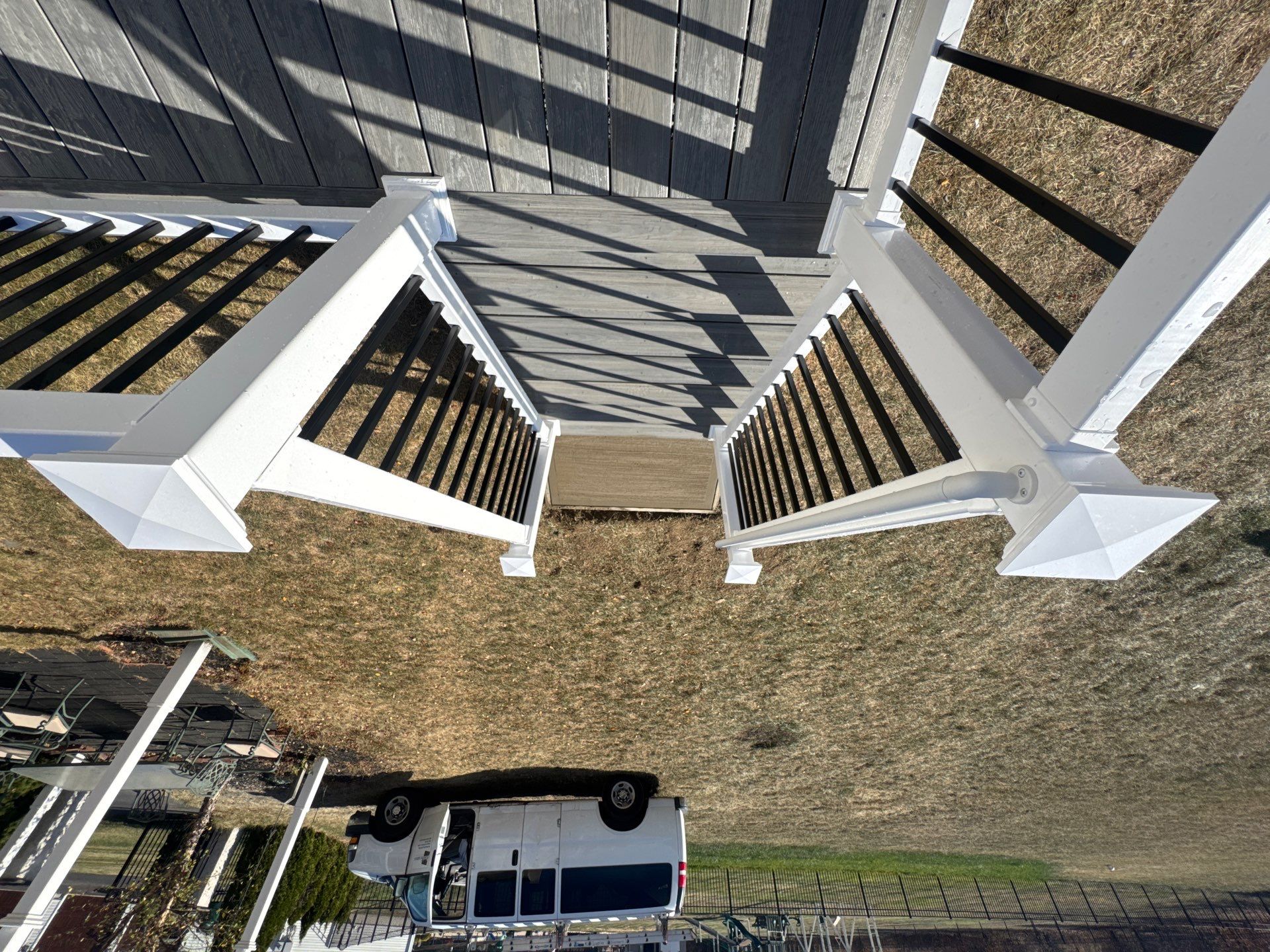 New Deck using Deckorators Venture - Color Saltwater by deck guardian