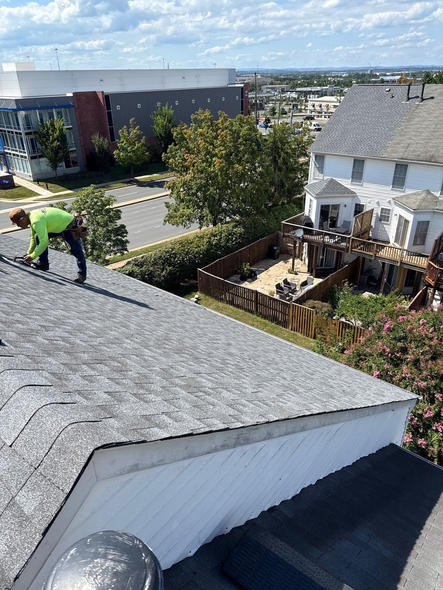 Sterling: Residential Roof Replacement with CertainTeed Landmark in Granite Gray  by RM Banning, Inc.