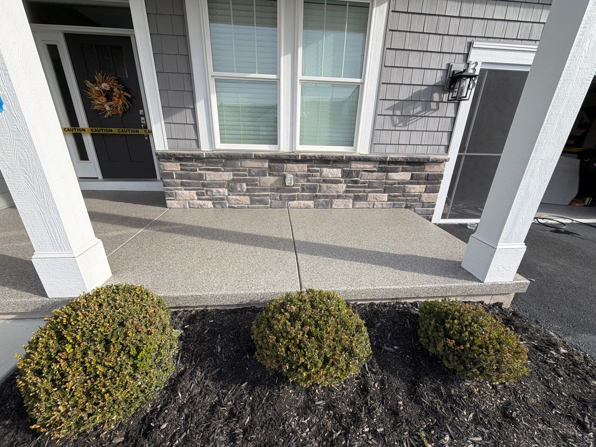 VIntage Shalestone Stoop Coating by NG Masonry & Construction LLC