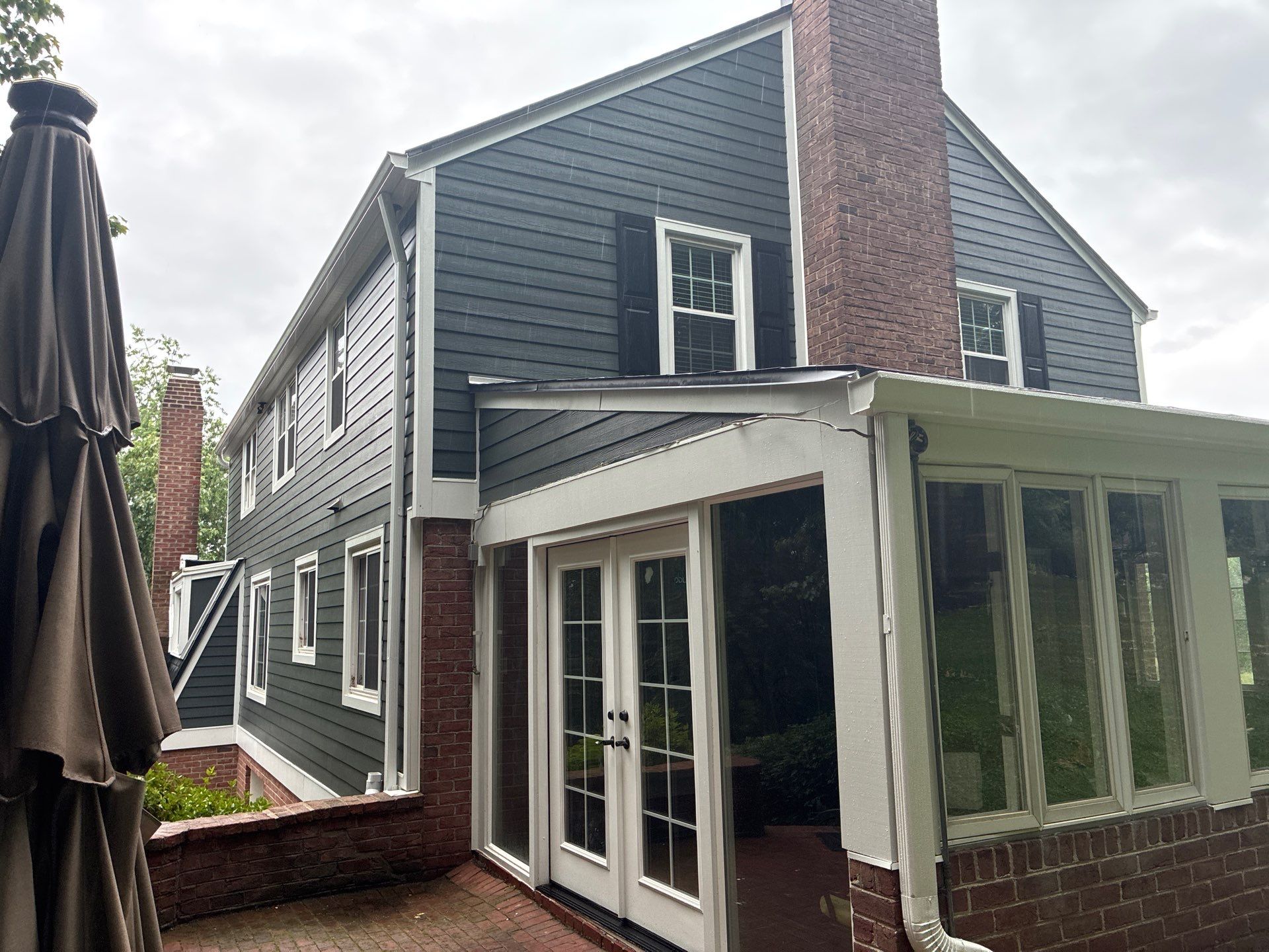James Hardie Transformation of a Majestic Sewickley Heights Home by Ideal Siding Pittsburgh