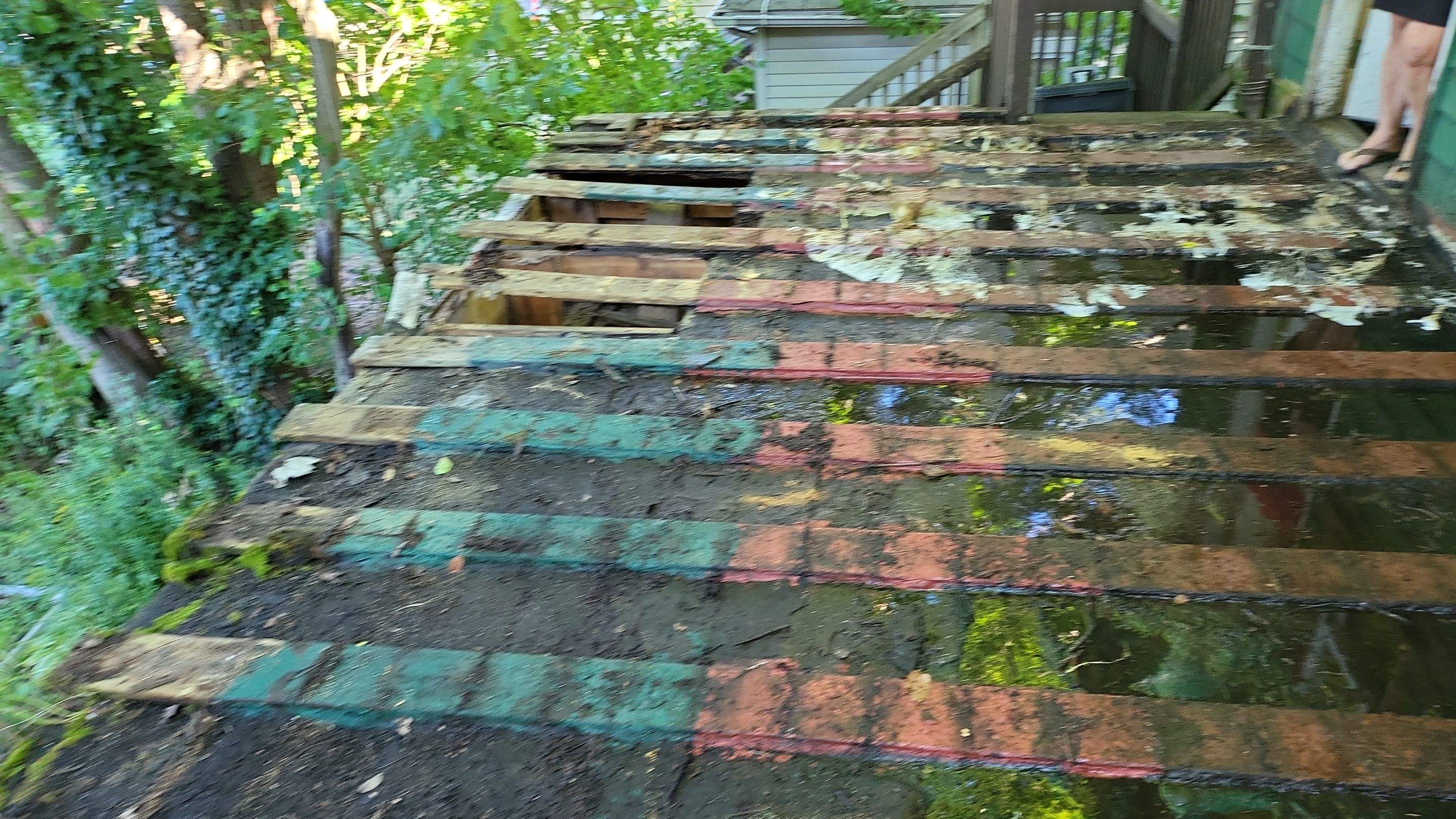 Deck Installation using EPDM substrate by A Plus Exterior