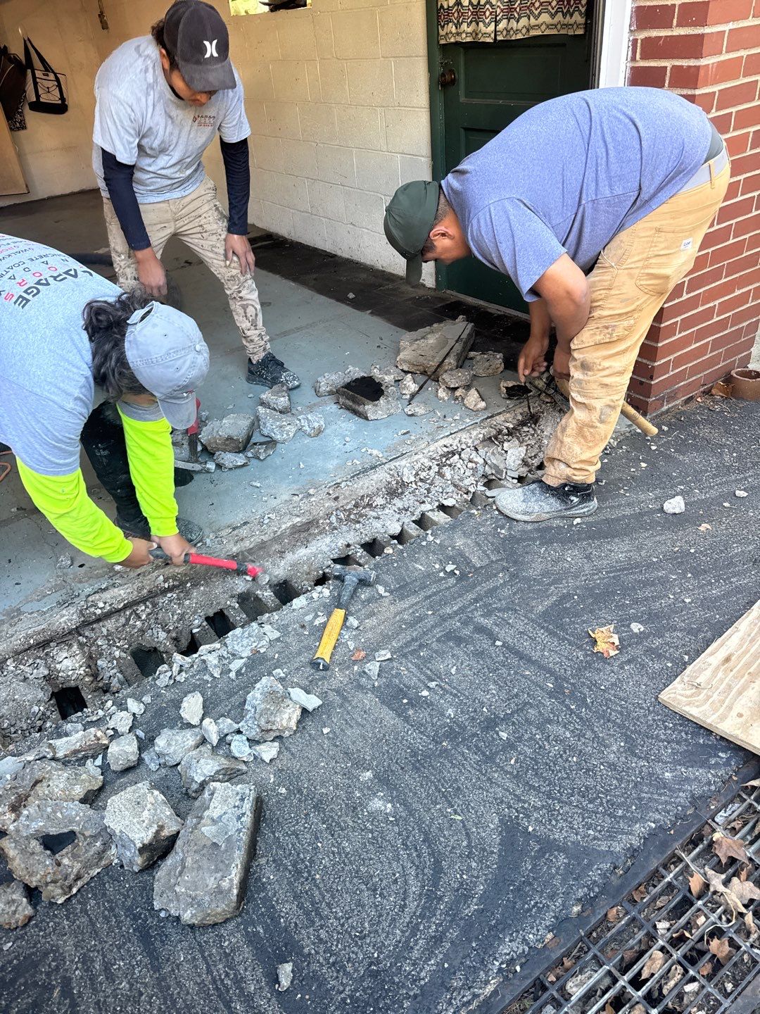 Garage + Steps + structural Repair Project in Pittsburgh by Floors in a Day, Inc
