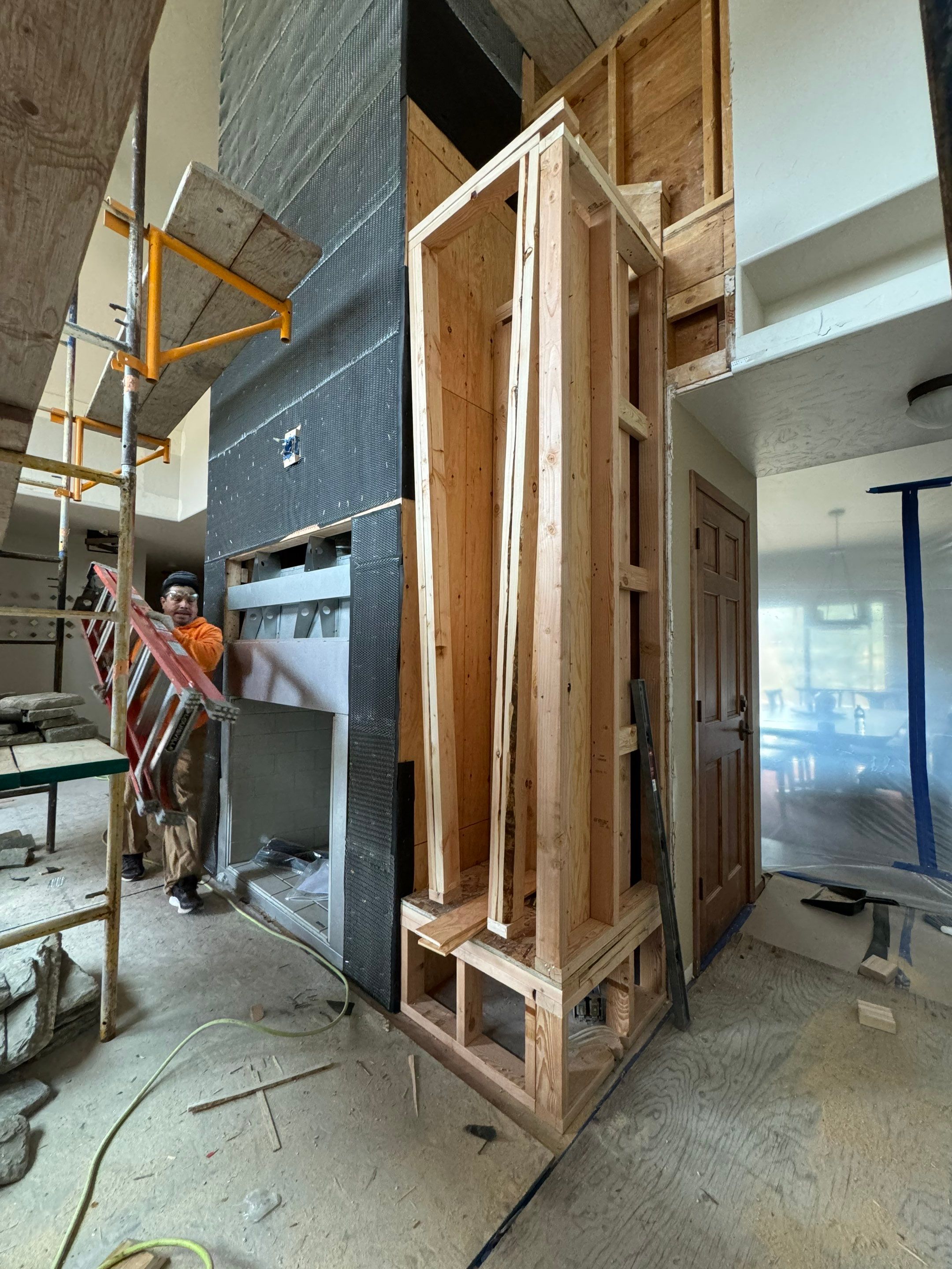 Renovation Project in Big Sky by Blue Room Construction LLC