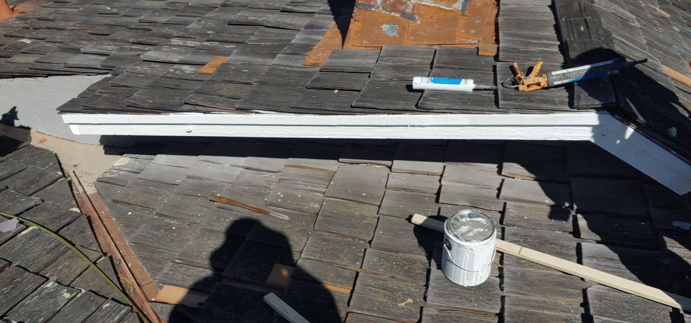 Refurbish and repair shake roof to get ready to sell by Straight Edge Roofing Inc
