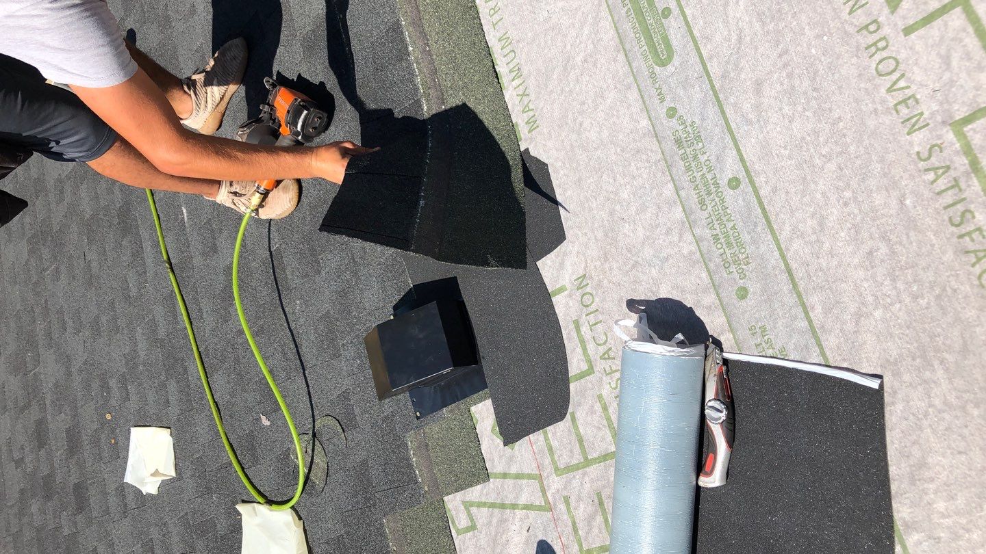 Residential Roofing Installation using GAF Natural Shadow  by A & H Roofing and Contracting