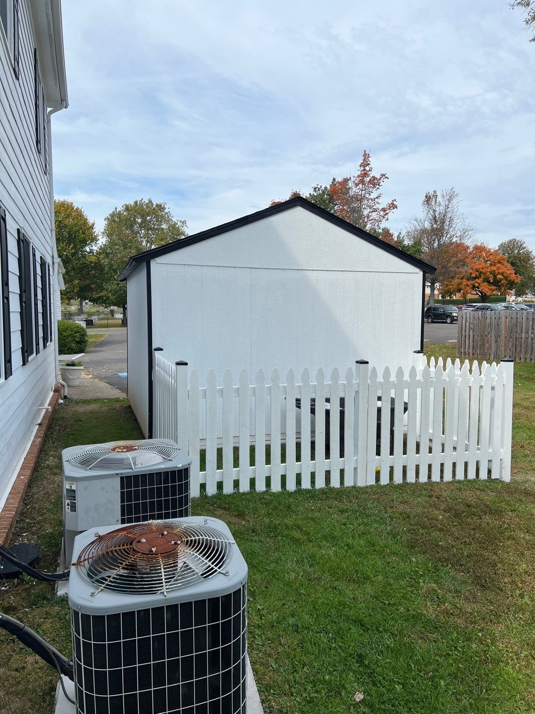 Shed donated to Family Shelter Services by DCMI in honor of Anne Brown by DCMI MID-ATLANTIC INC.