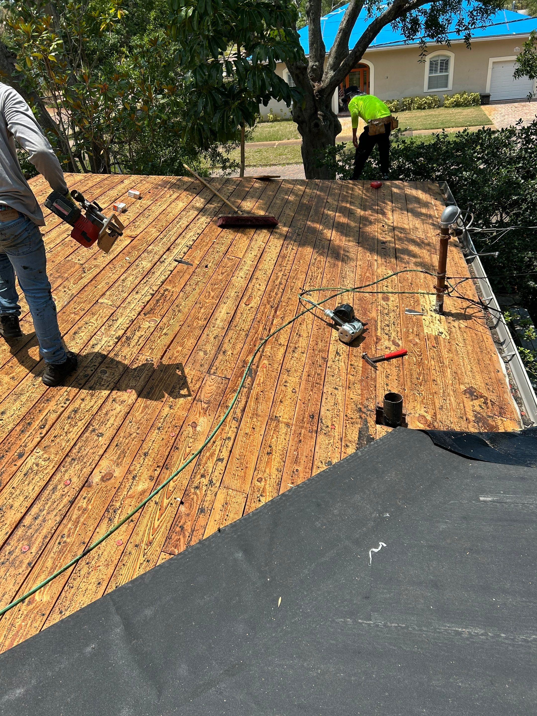 Project in St. Petersburg by Mitchell Roofing Company LLC 