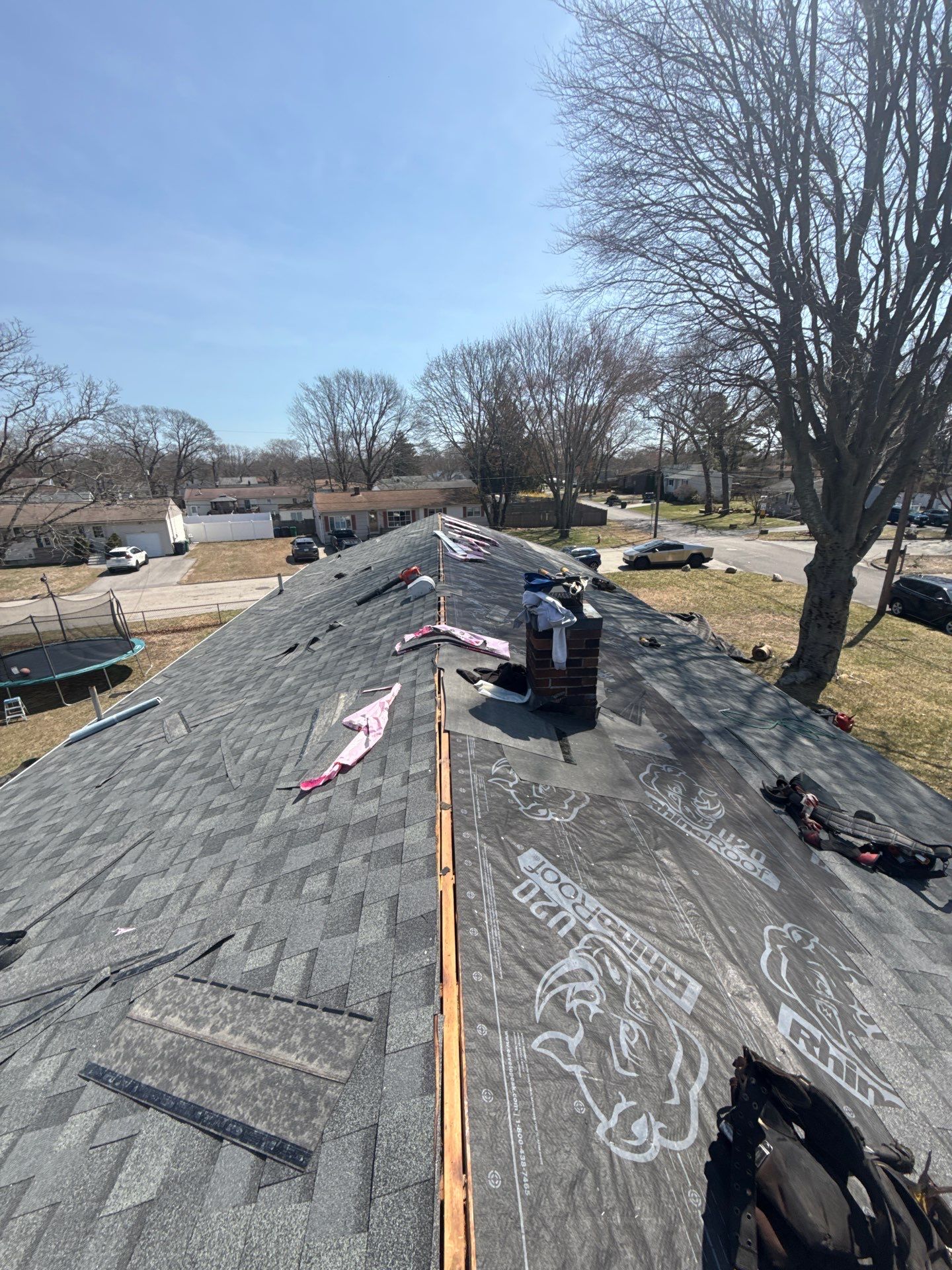 Full Roof Replacement in Warwick, RI – Owens Corning Duration, Estate Gray by JOHNNYS PRO