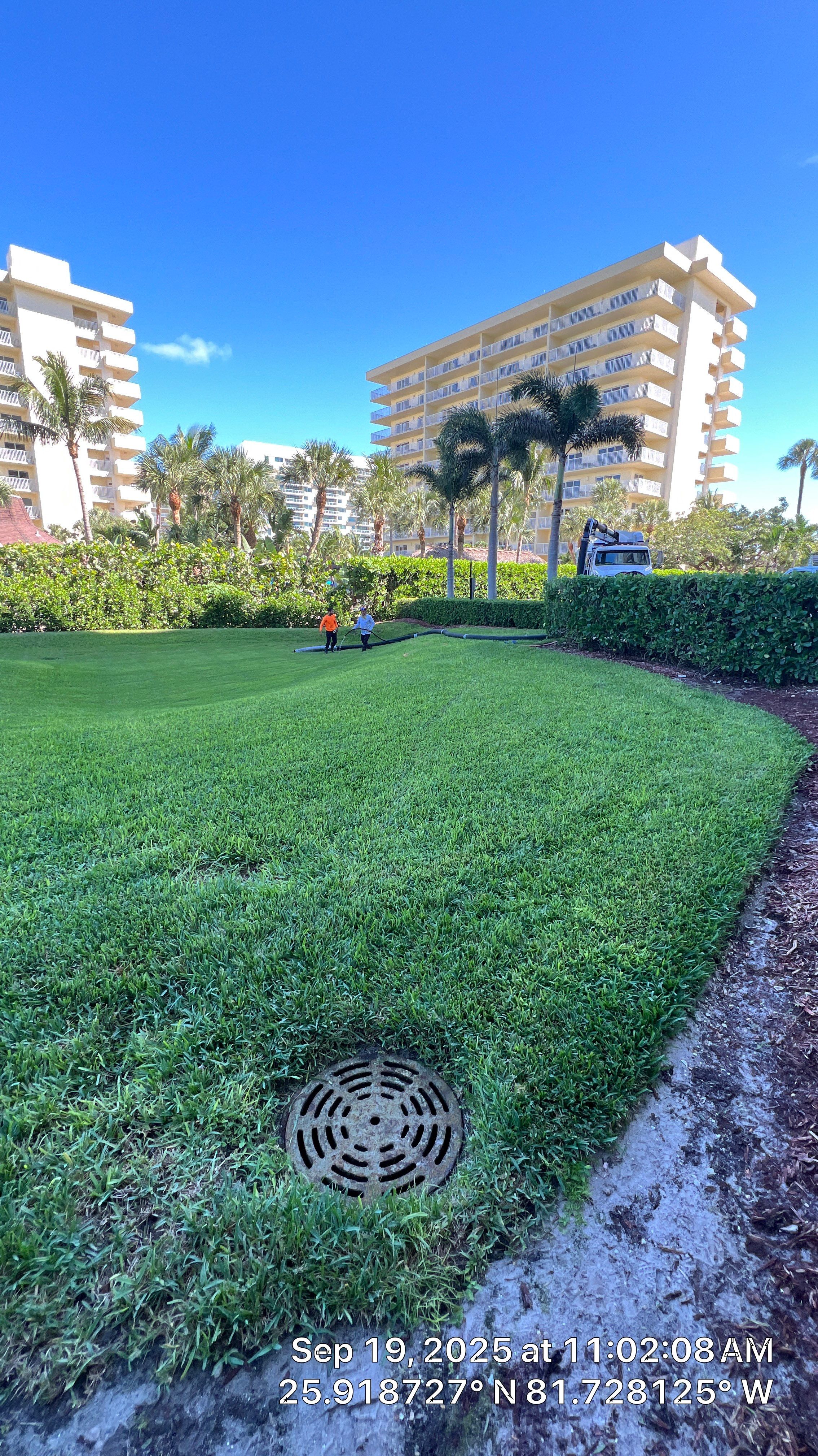 Condo Storm Water System Cleaning and Maintenance by APS Power & Water