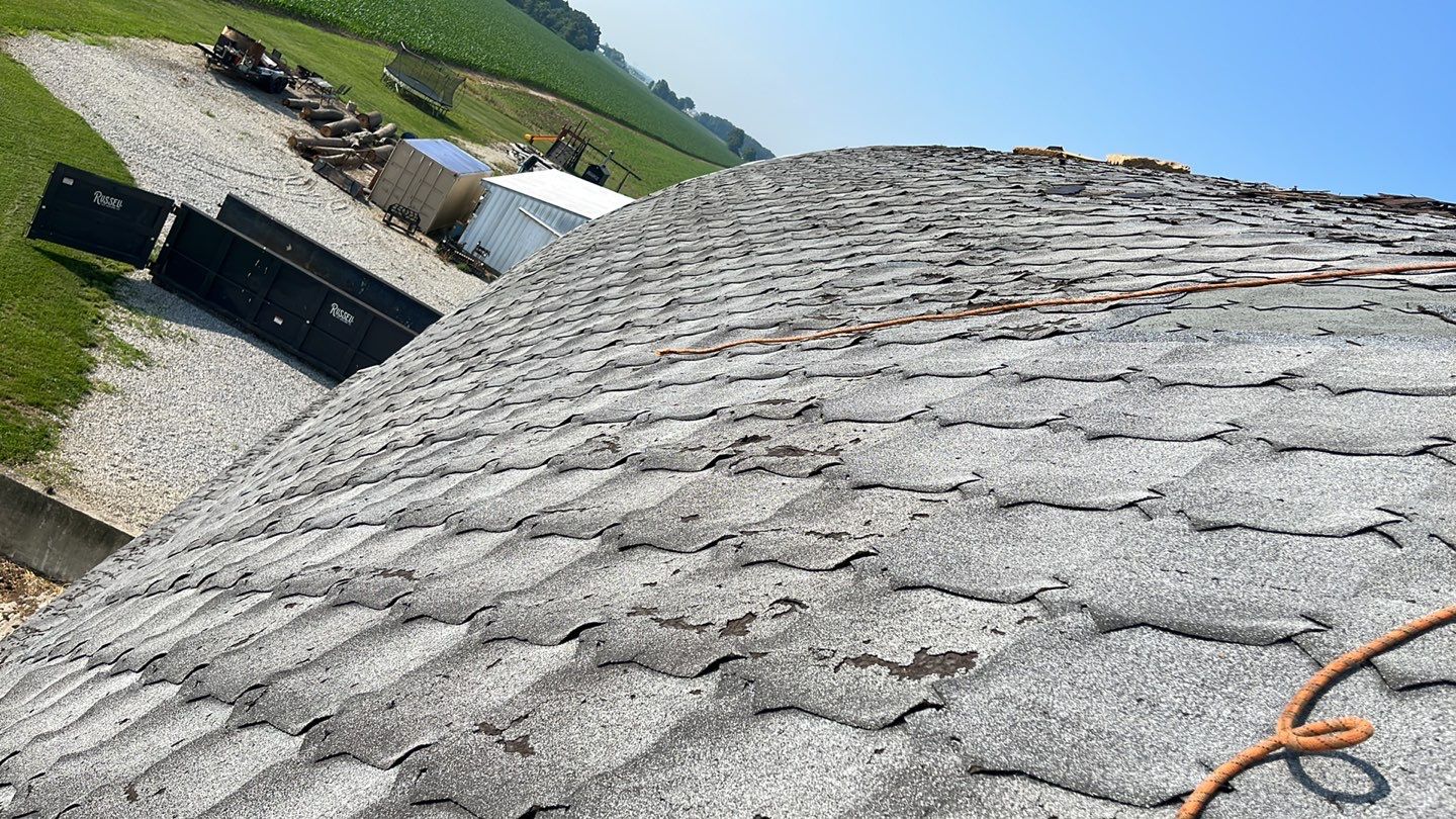 Barn Roofing Installation using GAF Timberline HDZ Charcoal by Nitro Roofing and Construction