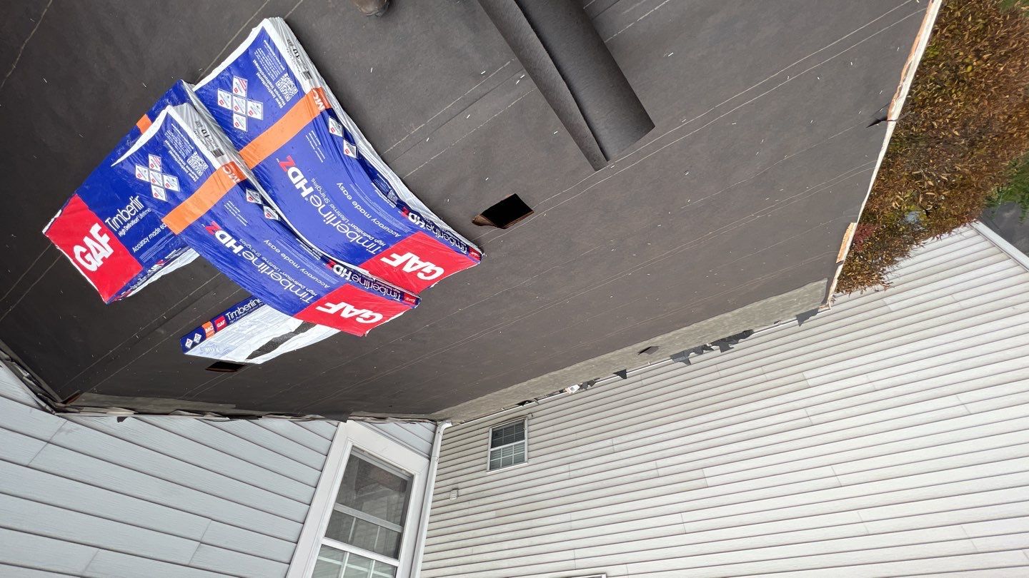 Multi-family unit roof replacement. using GAF Timberline HDZ by Pro Home Services Inc