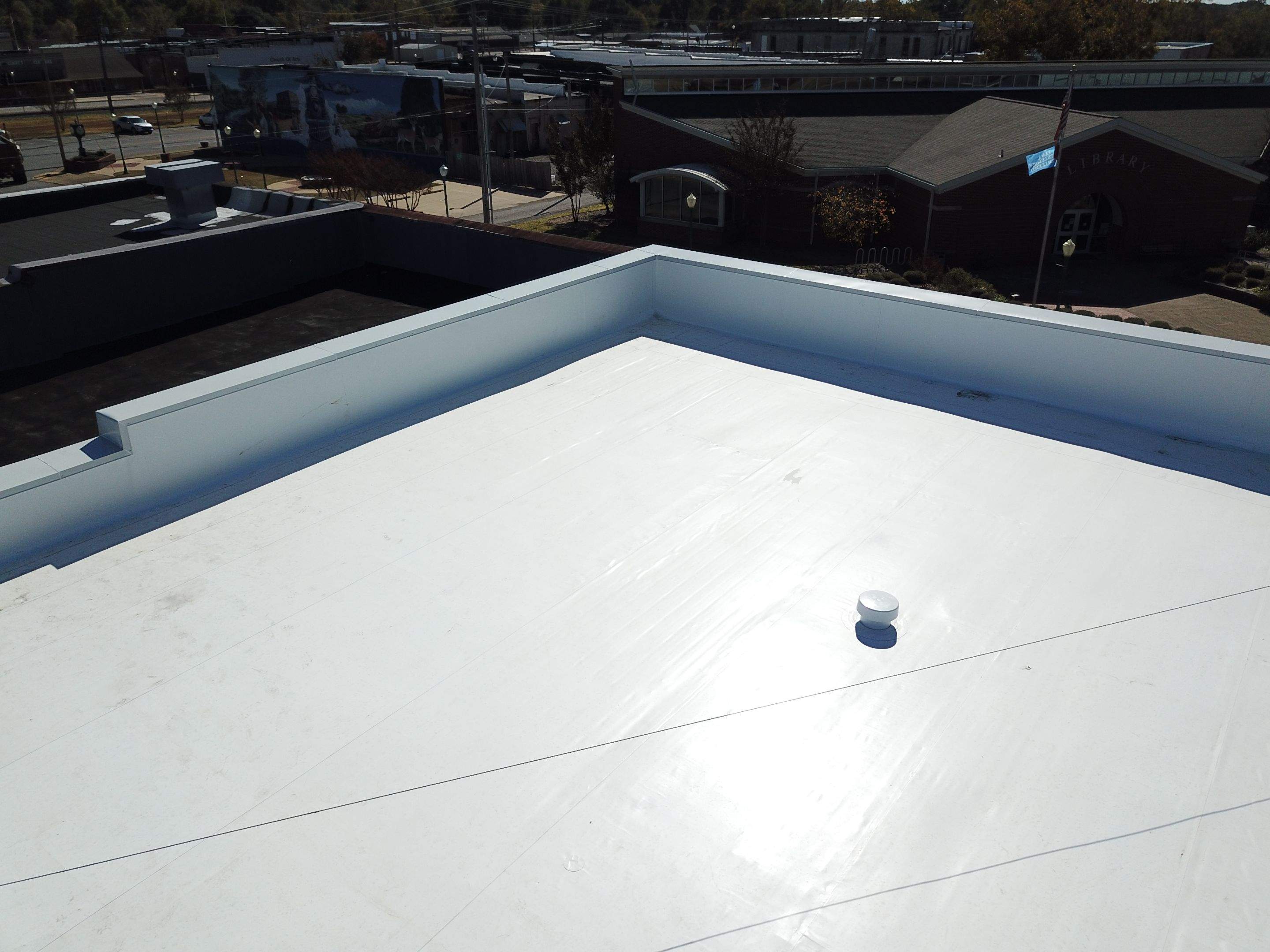 Police Department of Prescott, Arkansas by Hostetler Roofing
