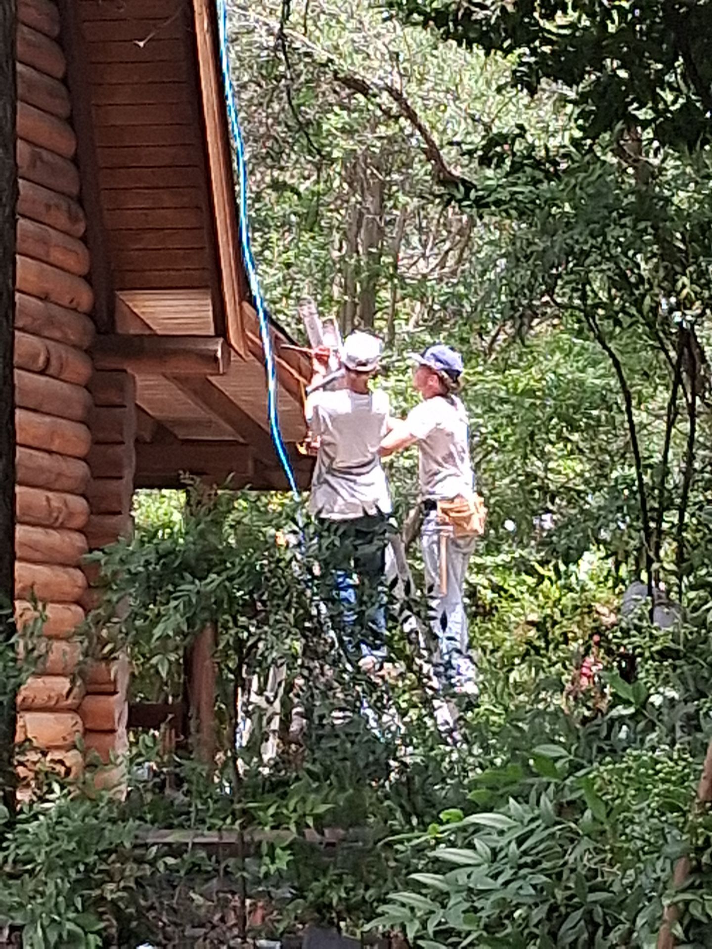 Fort Worth Log Home Roof Replacement and Gutter System Service by Performance 1 Roofing