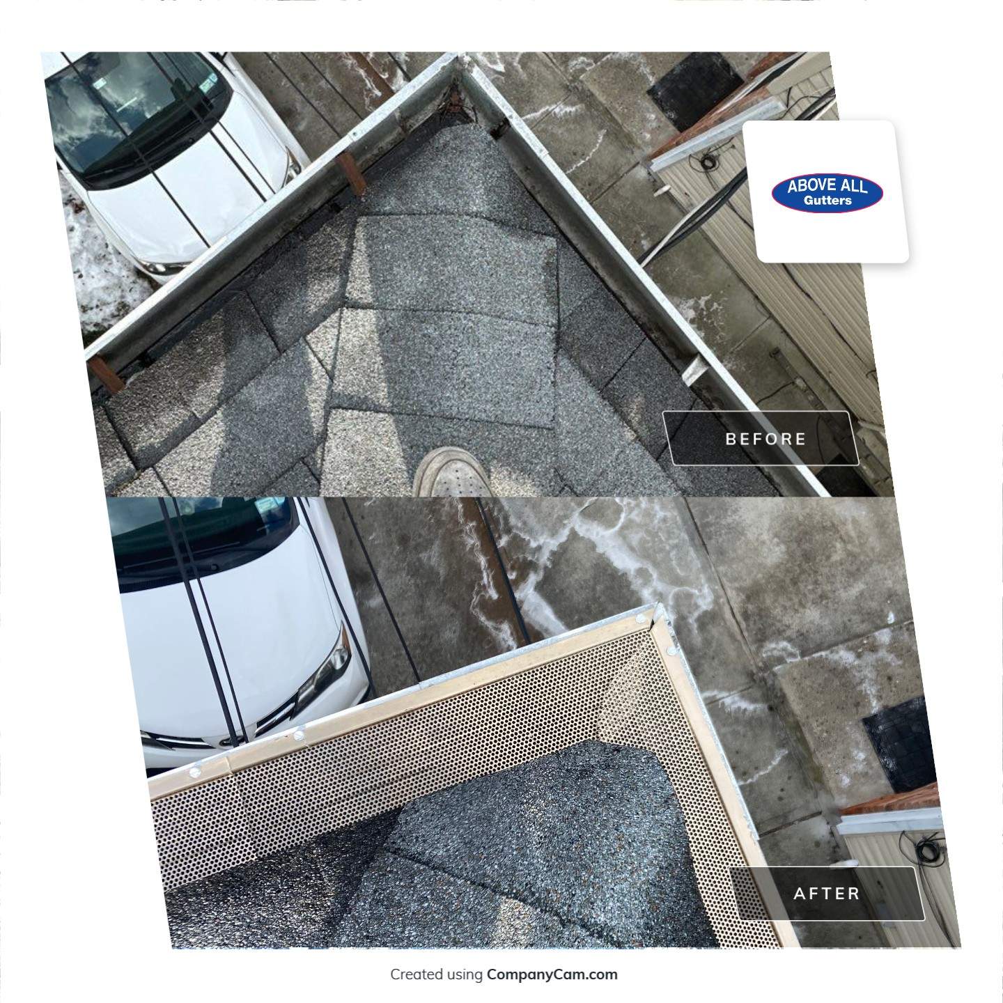 Gutter Screening Installation by Above All Gutters 