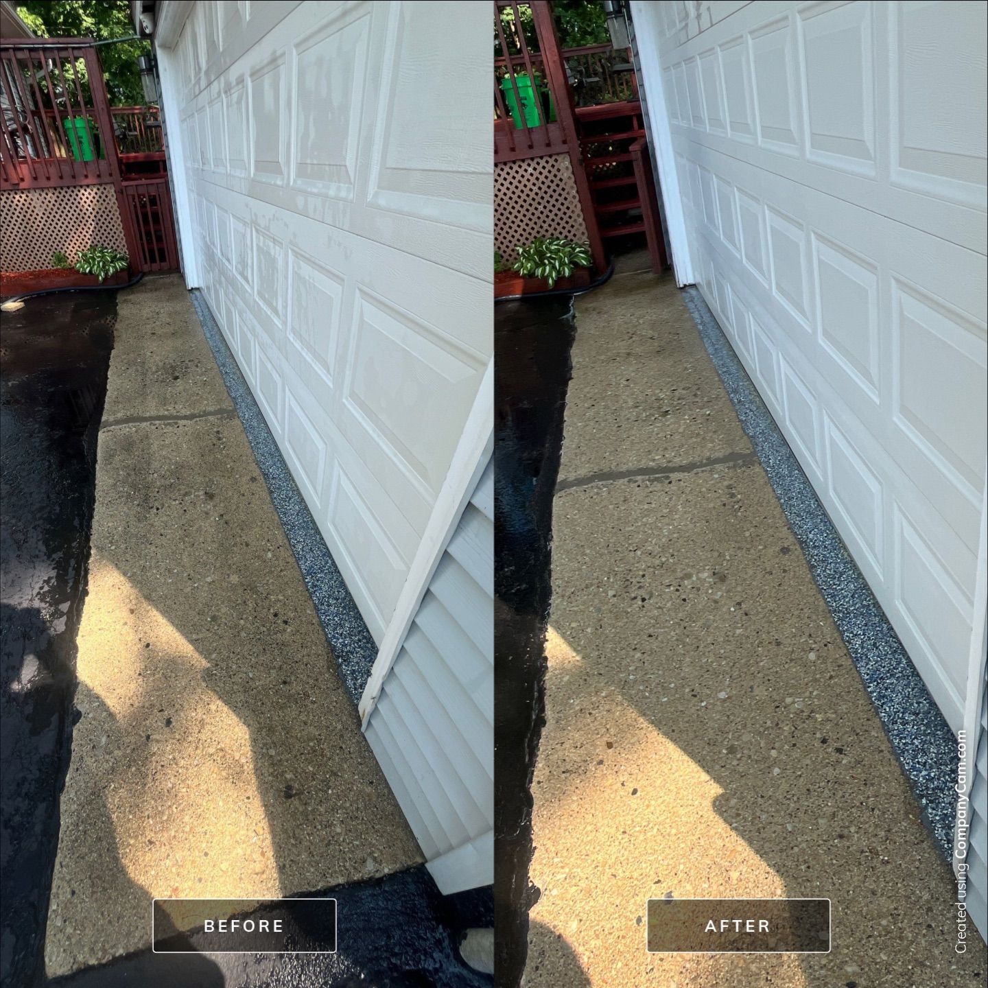 Project in Wauconda by Simmons Power & Soft Washing