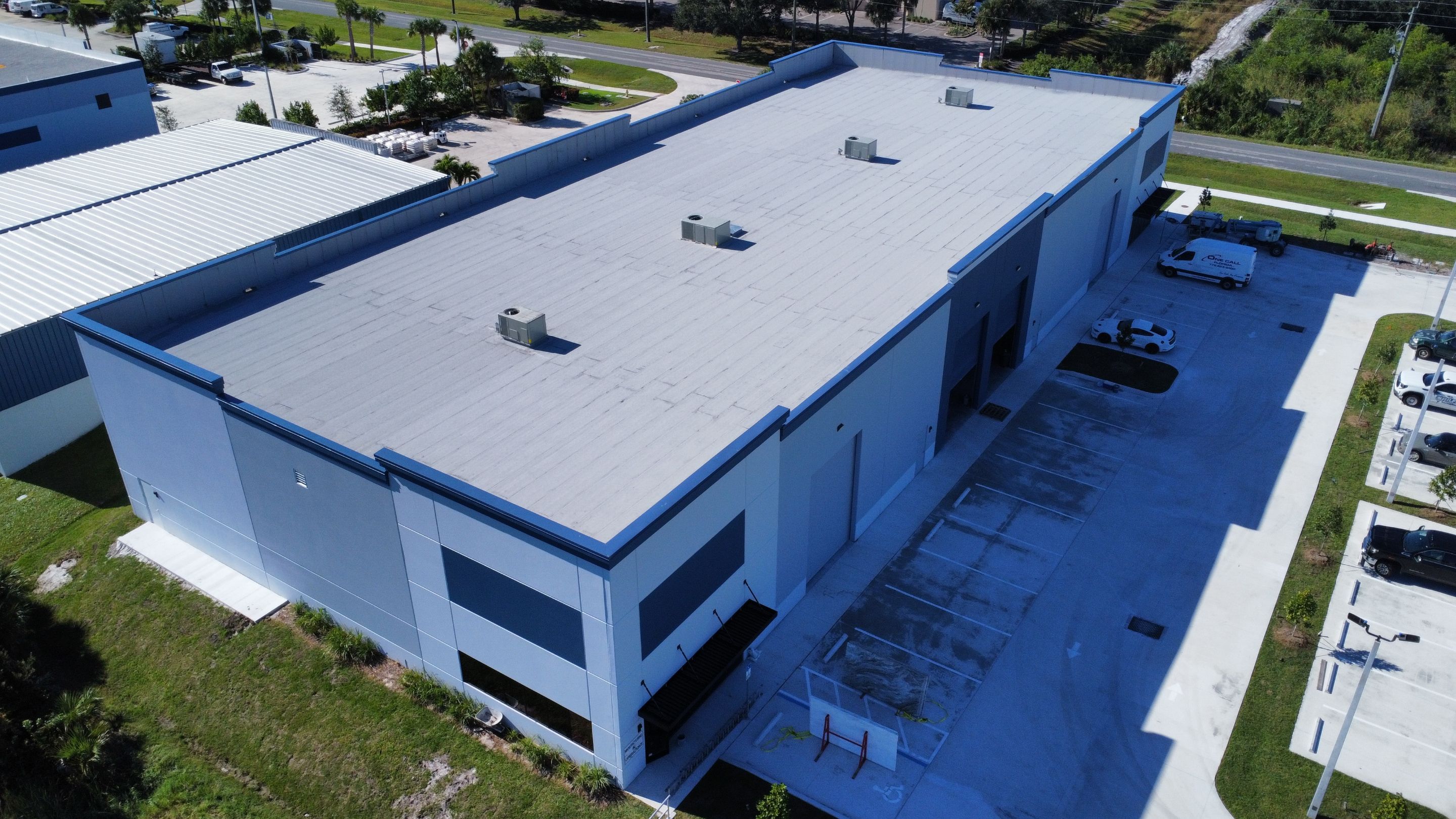 Torch Applied Modified Bitumen Roof Installation by Sailfish Roofing