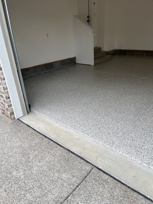Garage Floor Coating using Cabin Fever