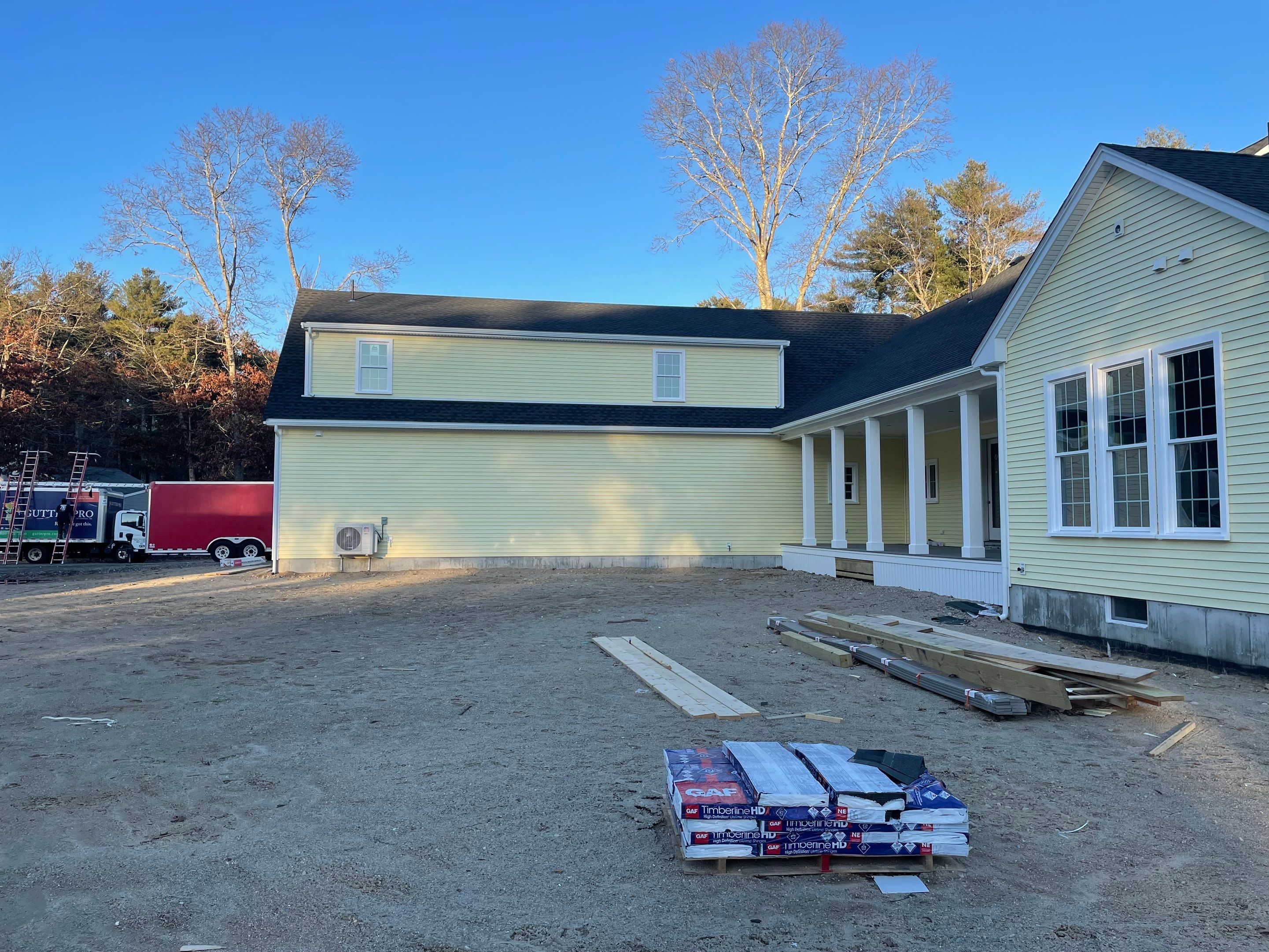 Gutter Installation using 5" K-Style Aluminum Gutter in Middleboro by Gutter Pro Enterprises